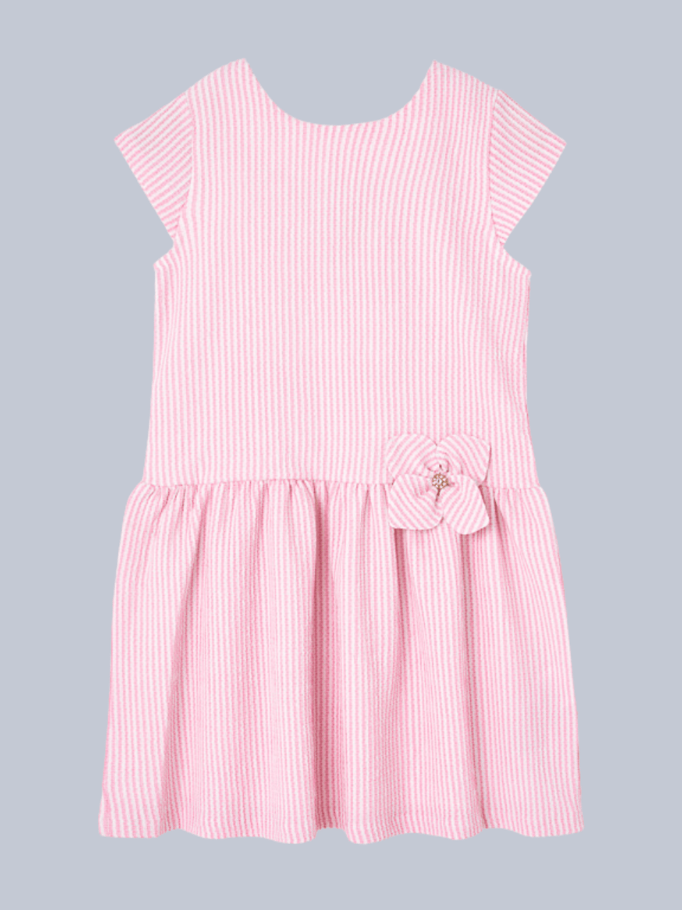 Losan Kız Çocuk Elbise 2-7 Yaş Pembe