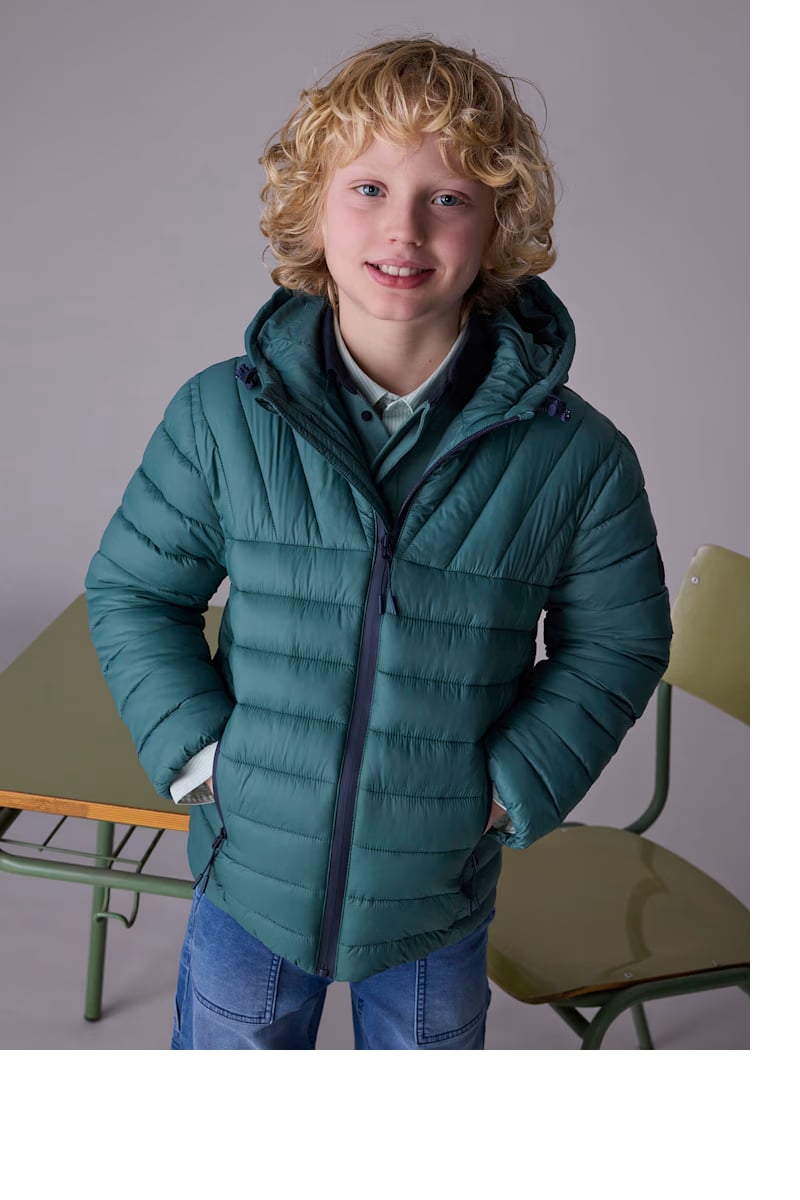 Mayoral Erkek Çocuk Dolgulu Mont 10-14 Yaş Yeşil