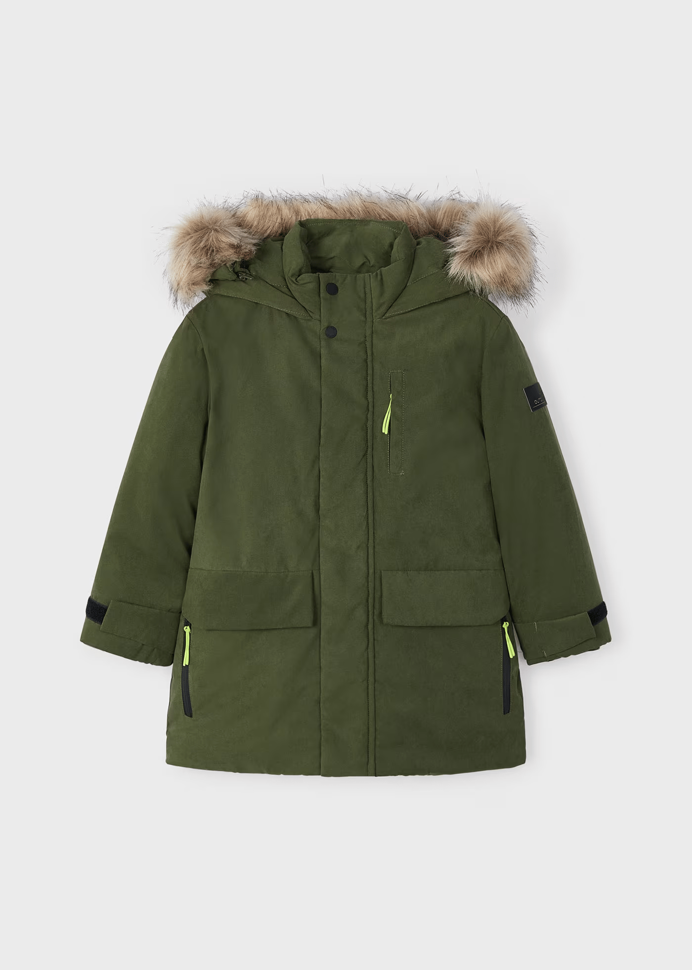 Mayoral Erkek Çocuk Parka 4-8 Yaş YEŞİL