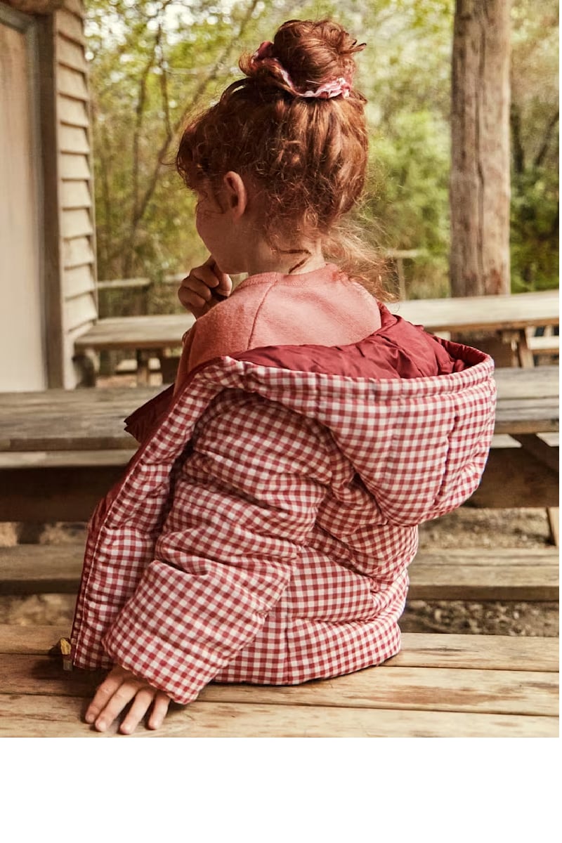 Mayoral Kız Çocuk Çift Taraflı Mont 4-8 Yaş Kırmızı