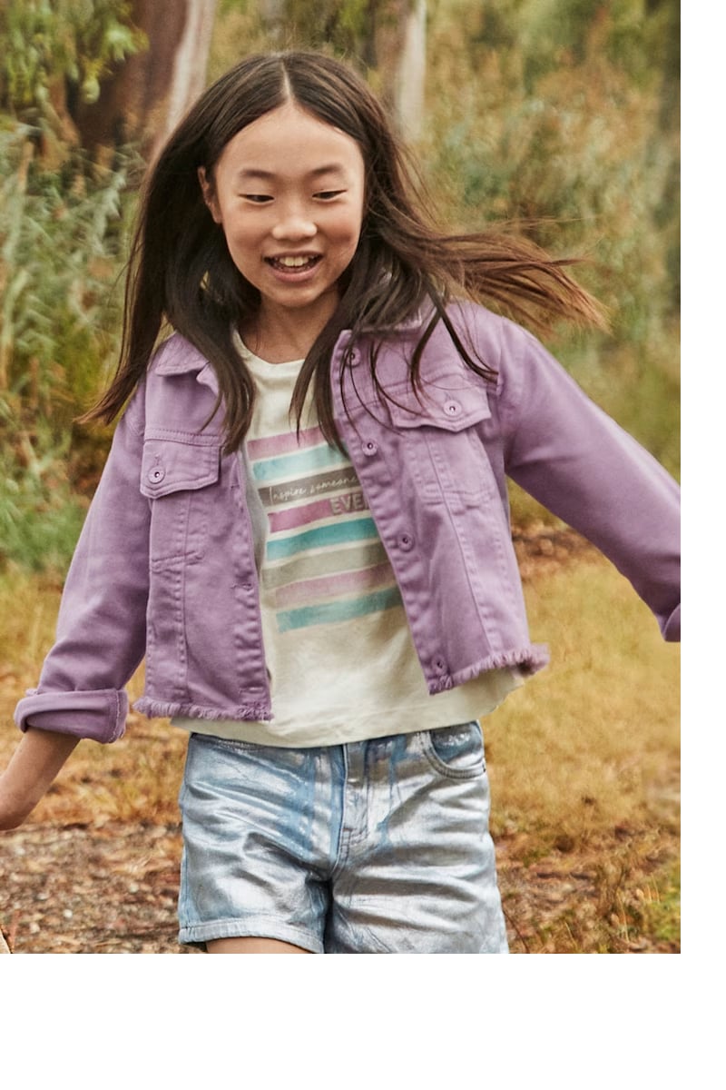 Mayoral Kız Çocuk Eteği Püsküllü Ceket 10-14 Yaş Mor