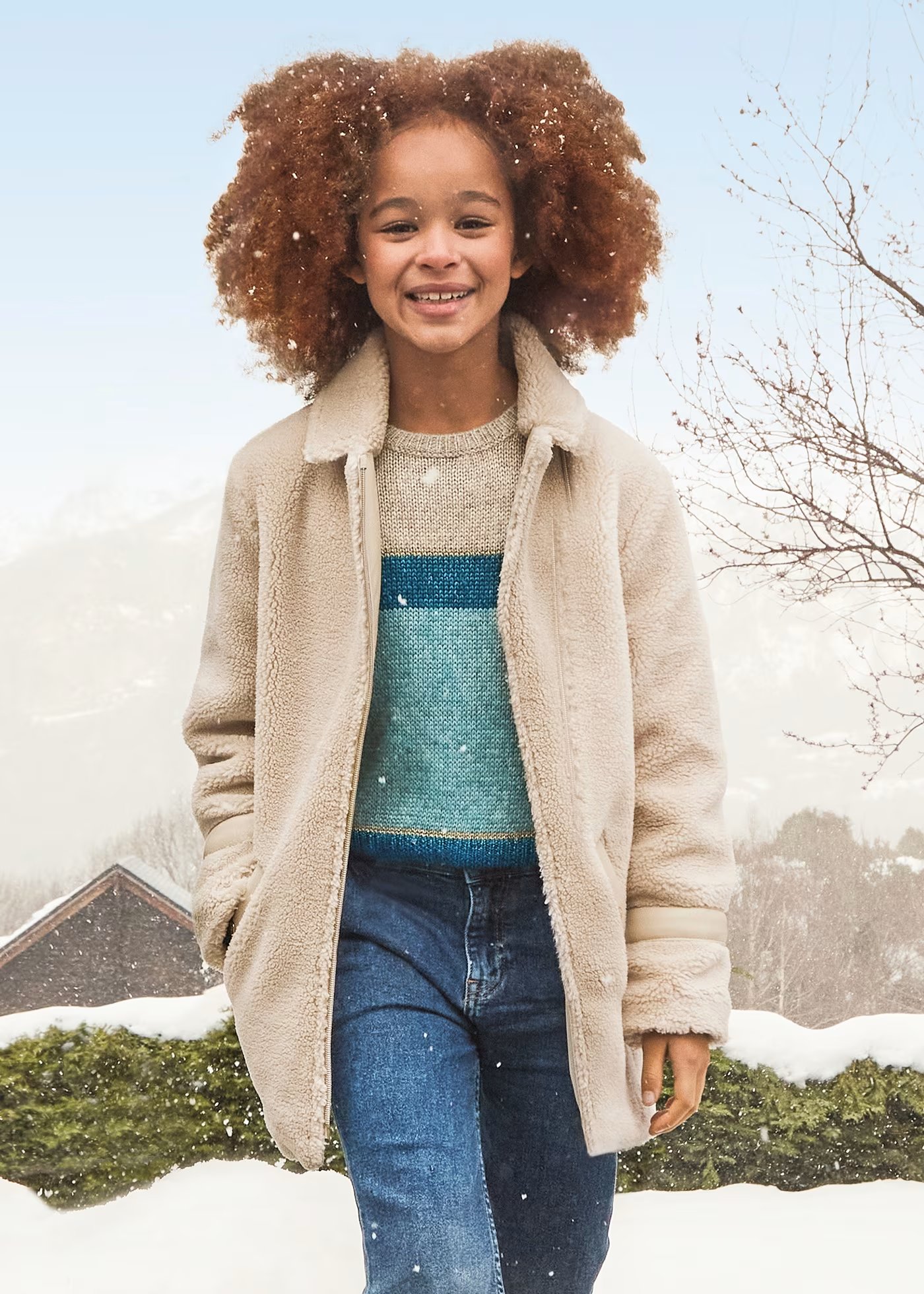 Mayoral Kız Çocuk Mont 10/14 Yaş BEJ