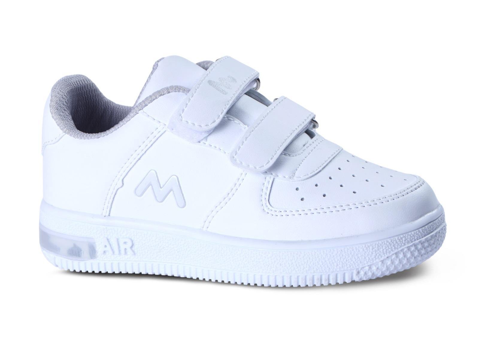 Momy Erkek Çocuk Patik Işıklı Spor Ayakkabı 26-30 Numara Beyaz