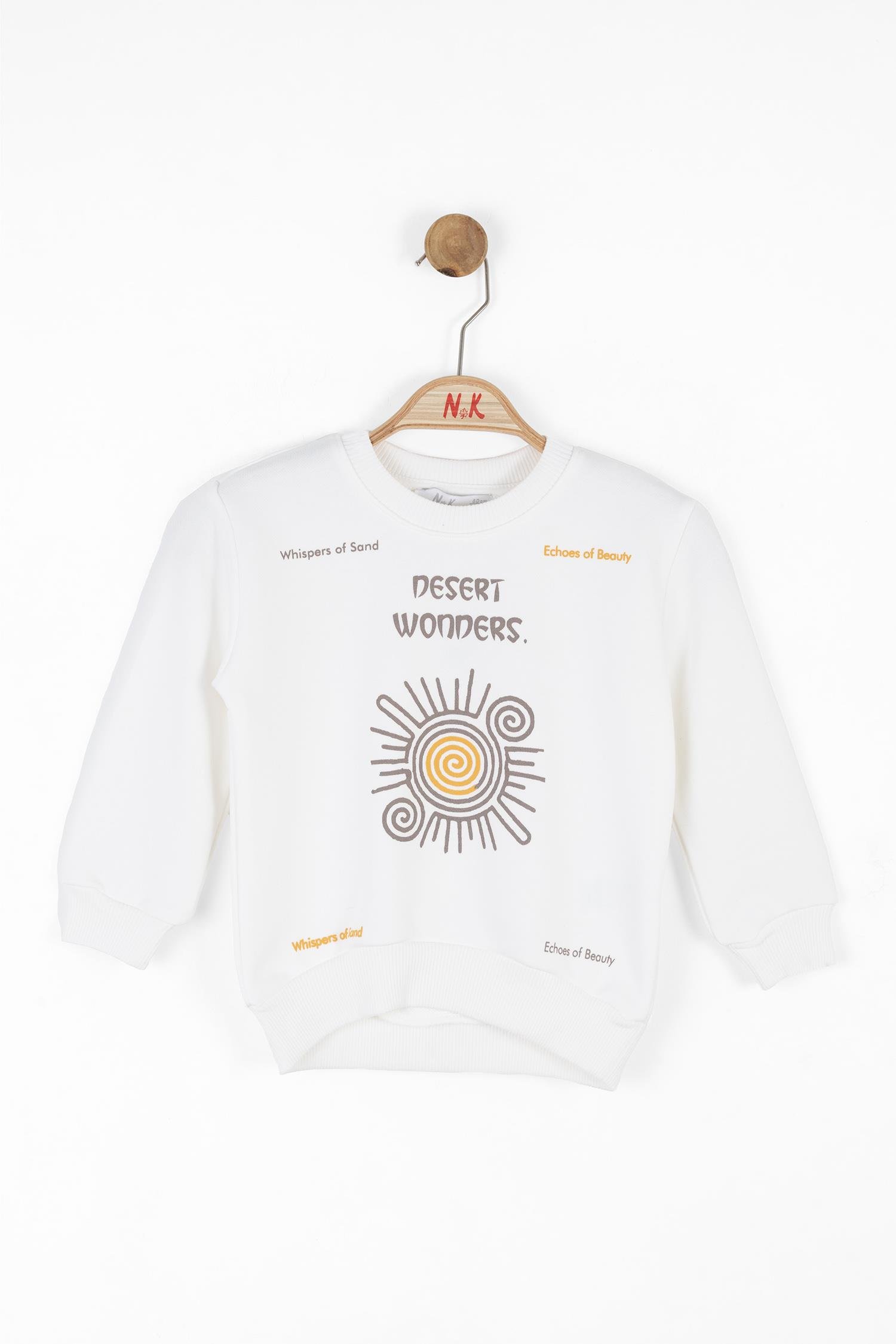 Nk Erkek Bebek Echoes Sweatshirt 1-4 Yaş EKRU