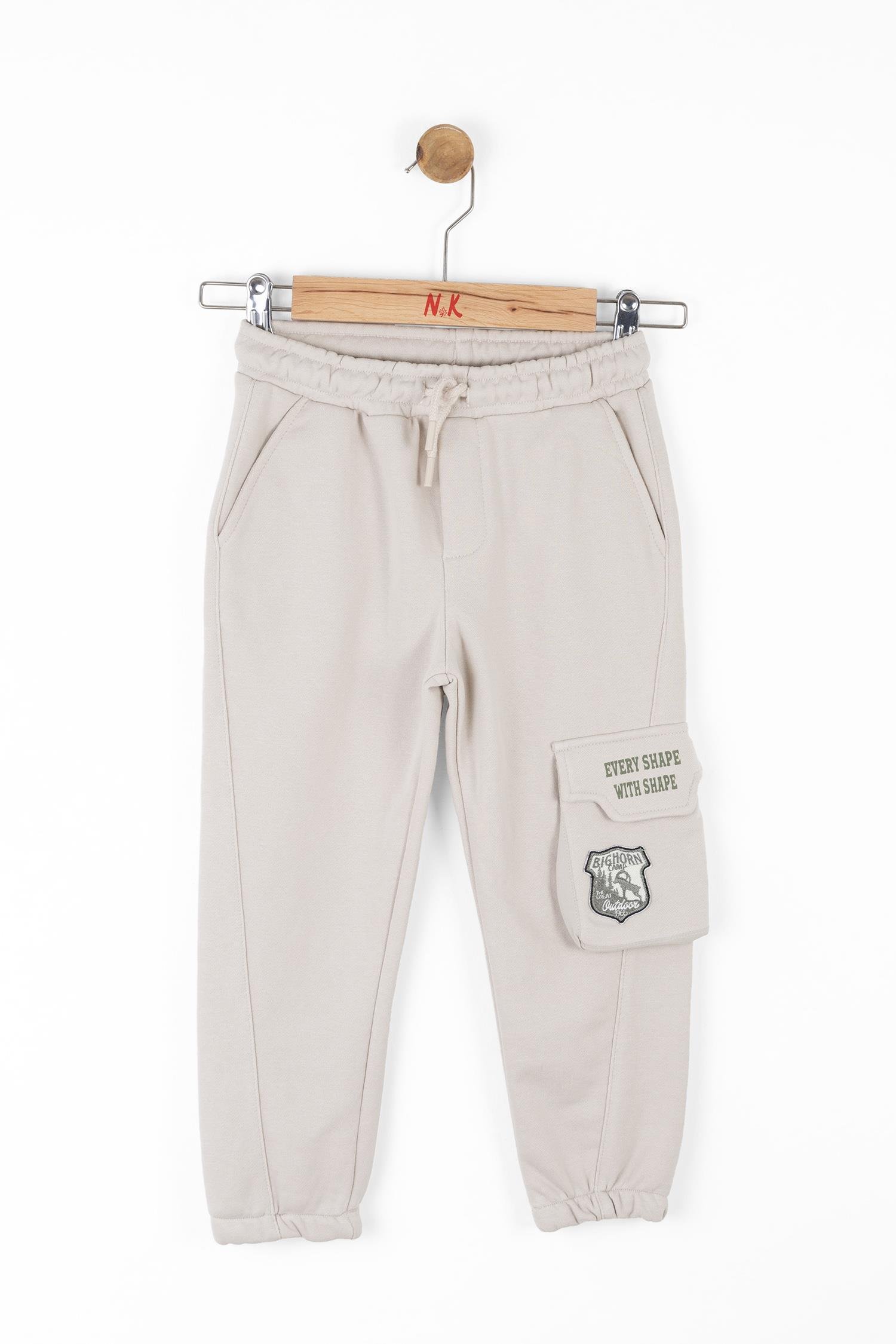 Nk Erkek Çocuk Camp Pantolon 4-8 Yaş KREM