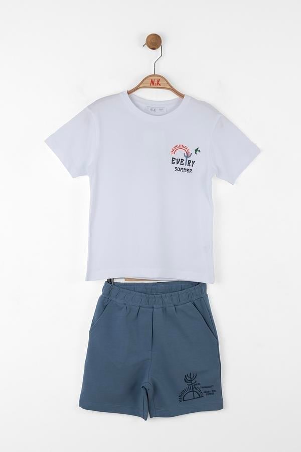 Nk Erkek Çocuk Kaktüs Şortlu Takım 4-8 Yaş Antirasit