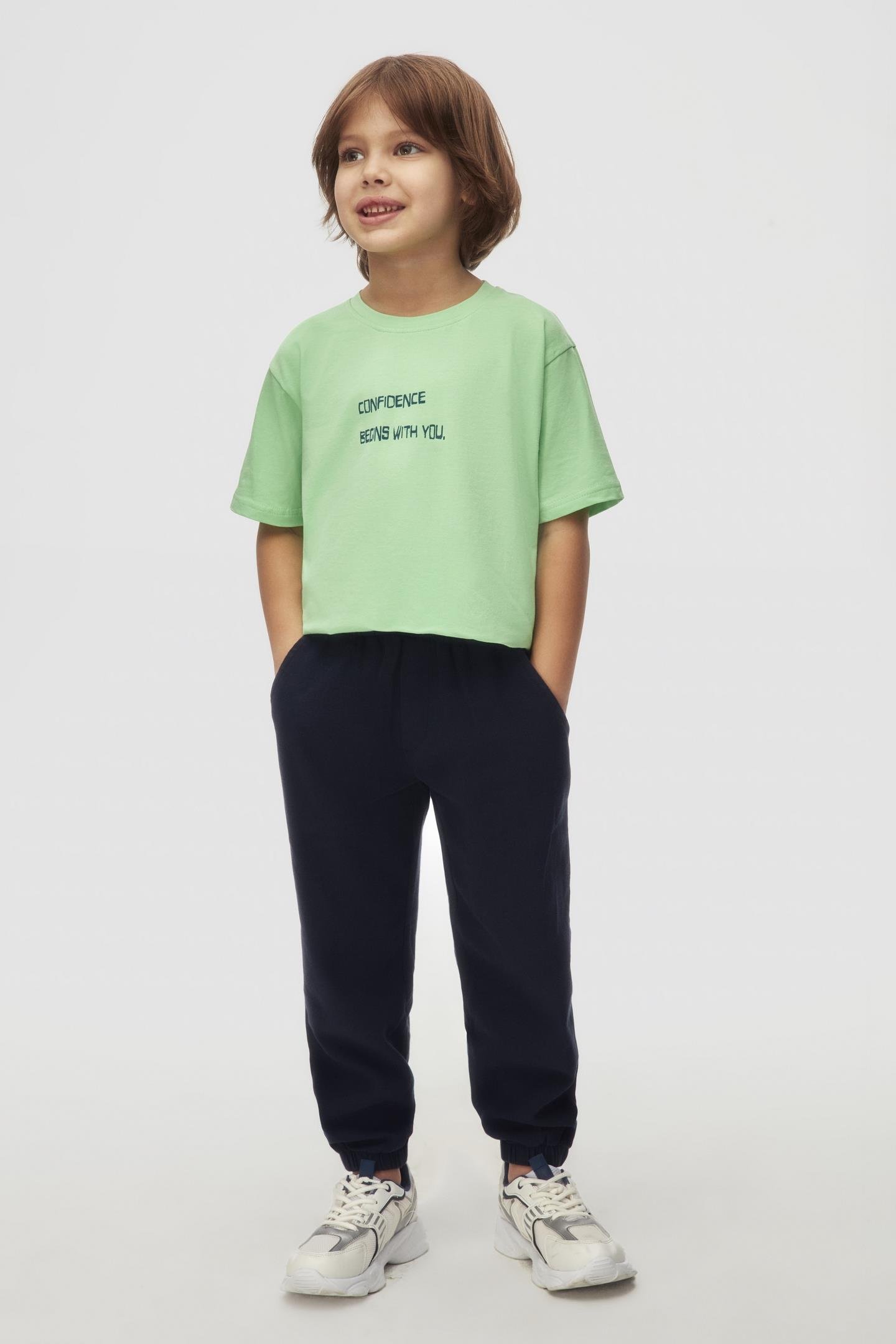 Nk Erkek Çocuk Mare Tshirt 4-8 Yaş Yeşil