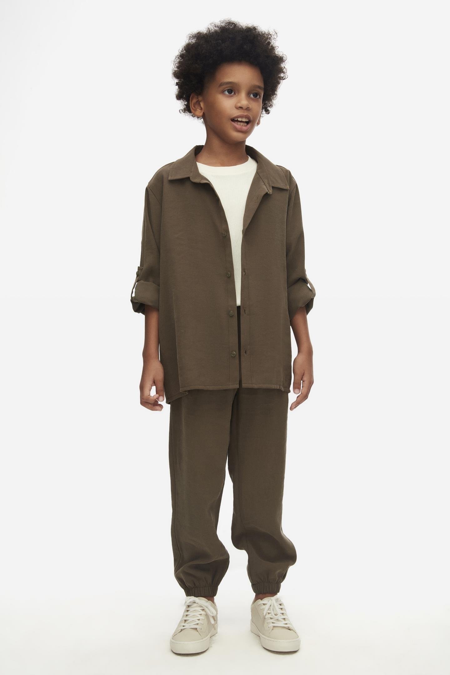 Nk Erkek Çocuk Orly Pantolon 8-14 Yaş Haki