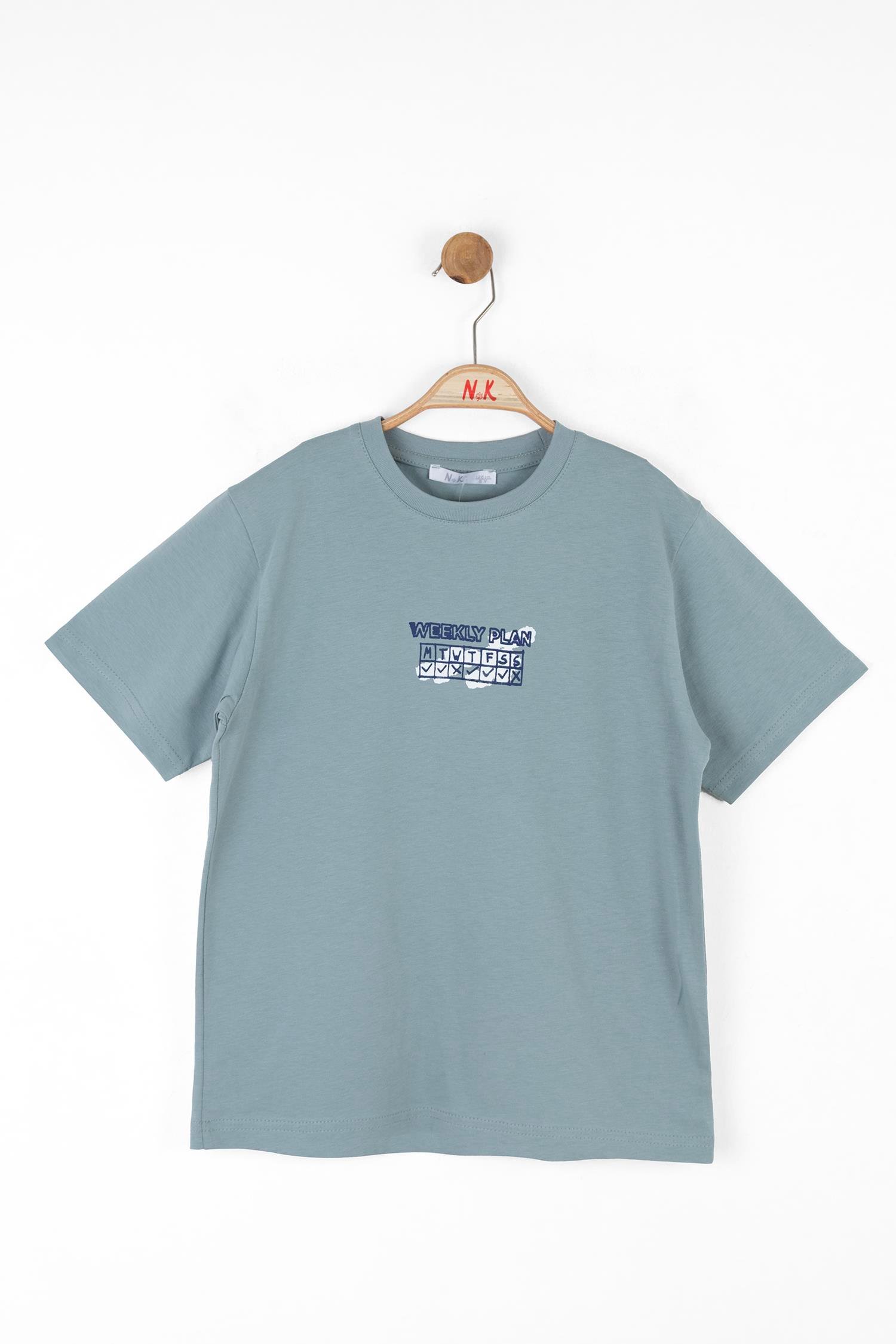 Nk Erkek Çocuk Plan Tshirt 8-14 Yaş Mint