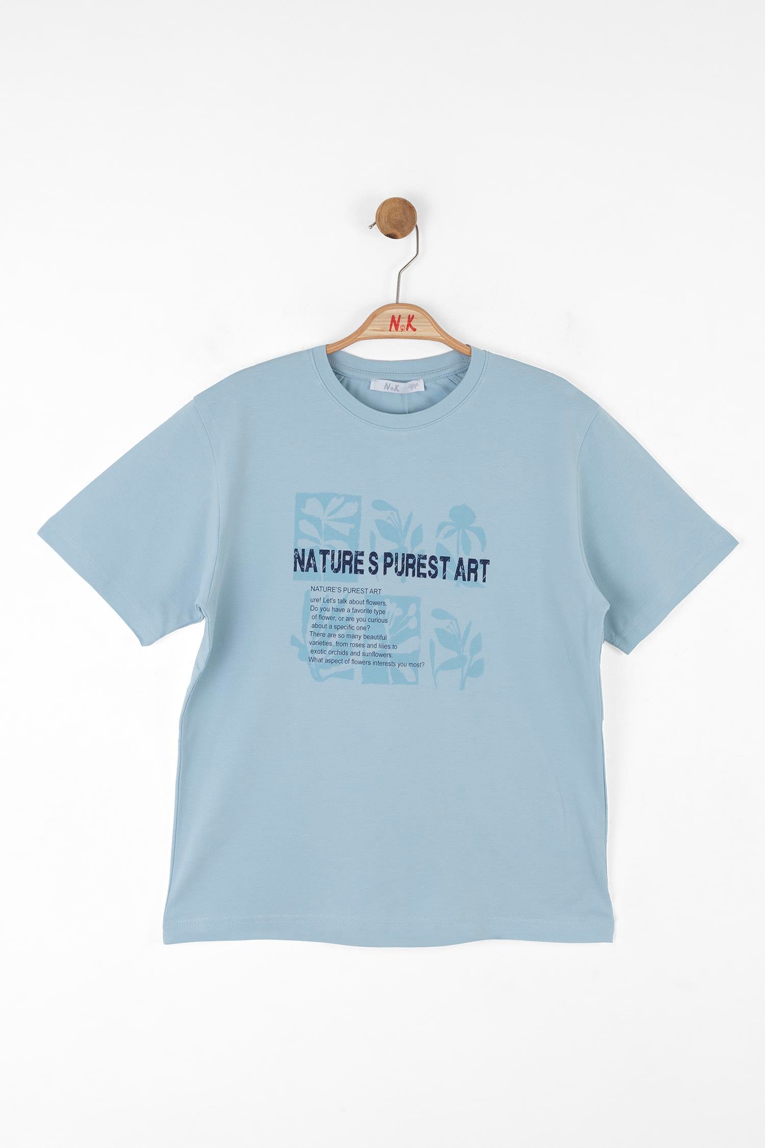 Nk Erkek Çocuk PurestTshirt 8-14 Yaş Mavi