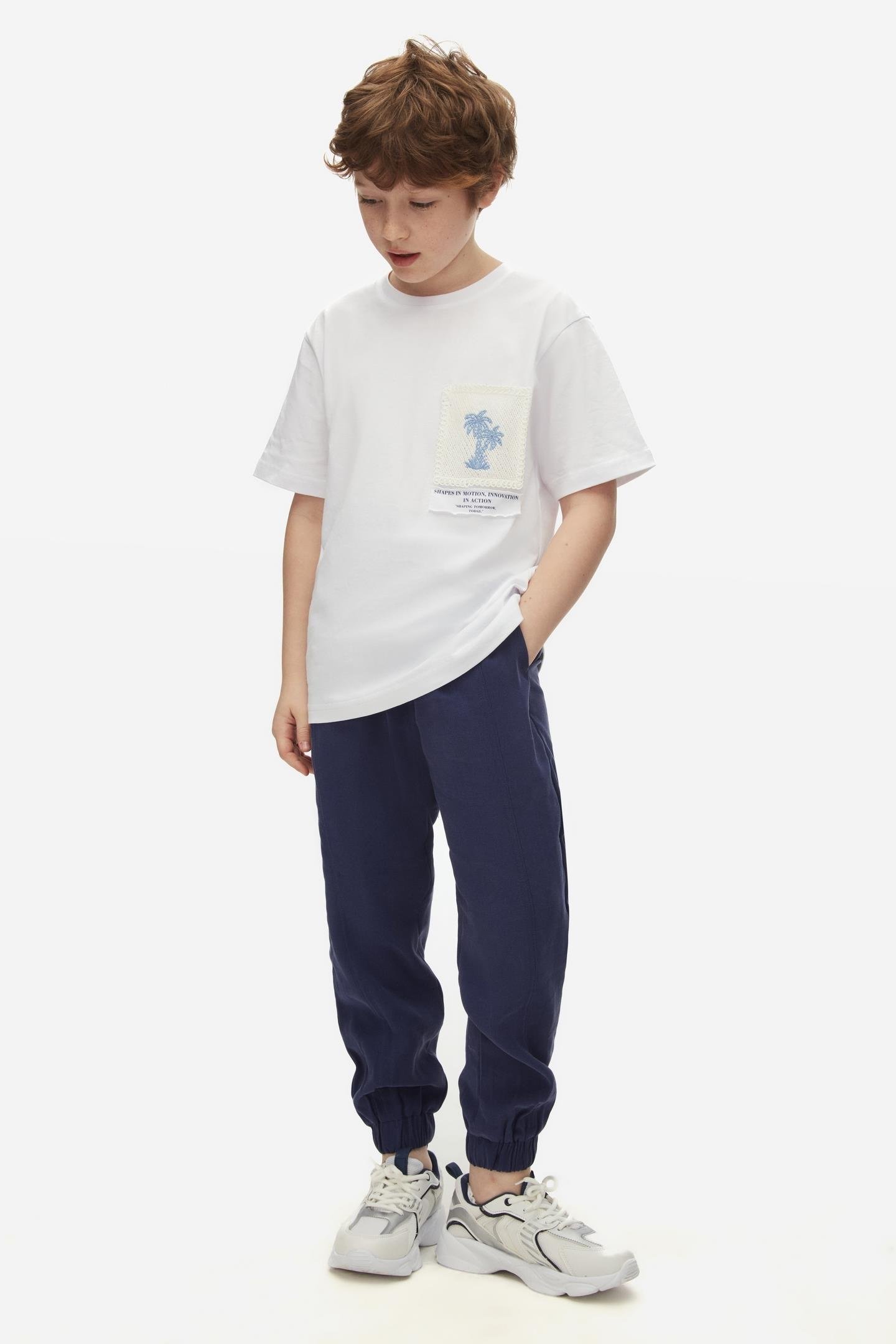 Nk Erkek Çocuk Tunus Pantolon 8-14 Yaş Lacivert