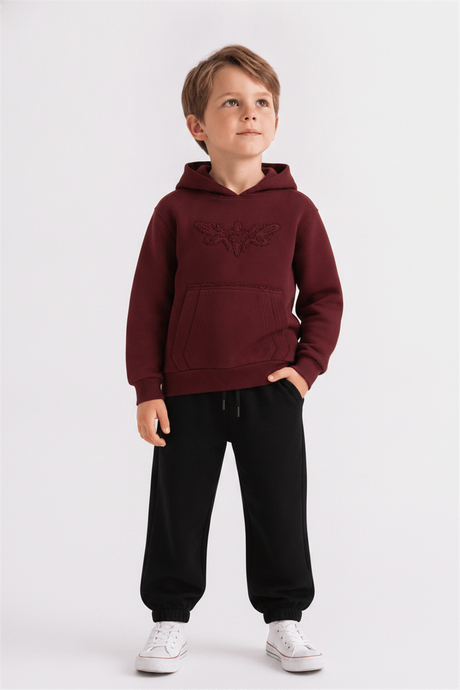Nk Erkek Çocuk York Sweat 4-8 Yaş Bordo