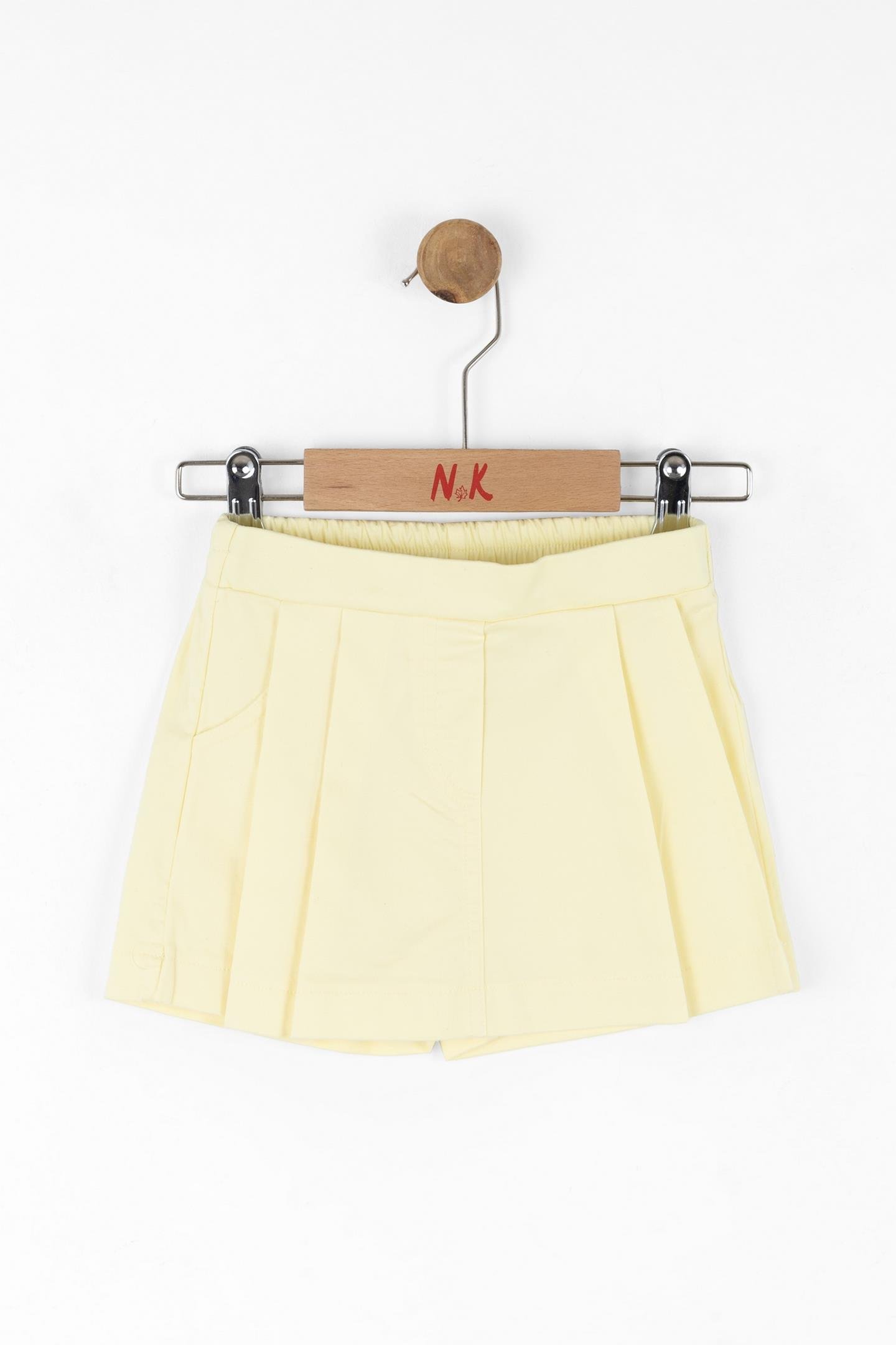 Nk Kız Bebek Apricot Şort 1-4 Yaş Sarı