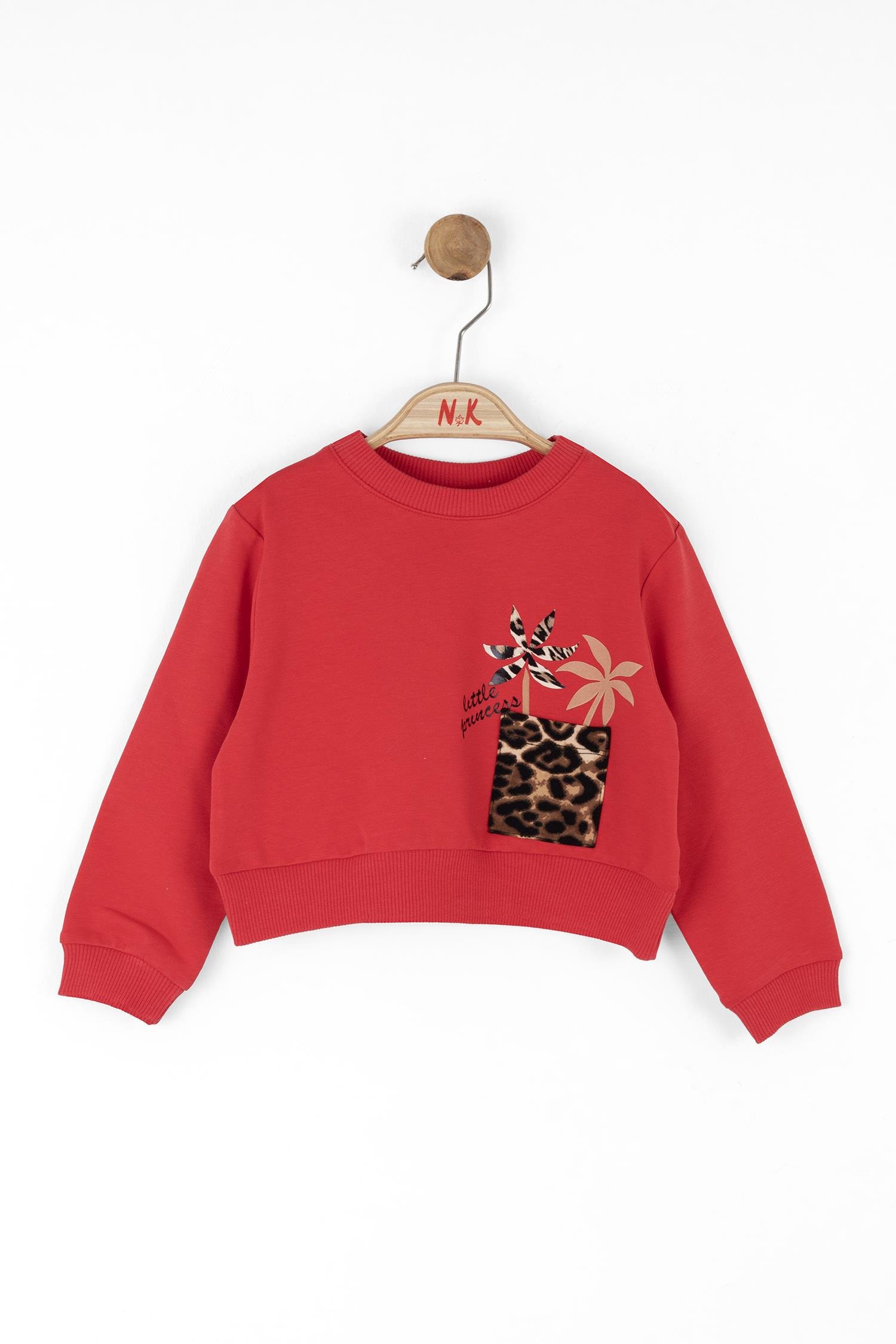 Nk Kız Bebek Chita Etekli Takım 1-4 Yaş KIRMIZI