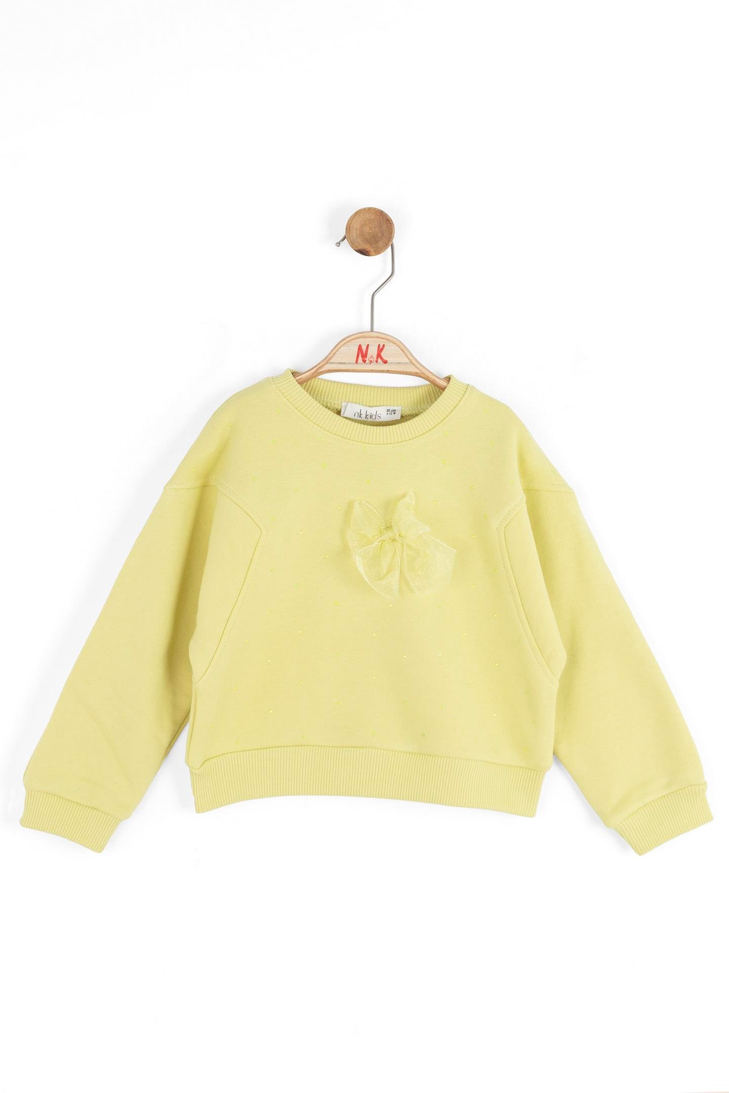 Nk Kız Bebek Little Sweatshirt 1-4 Yaş Yeşil