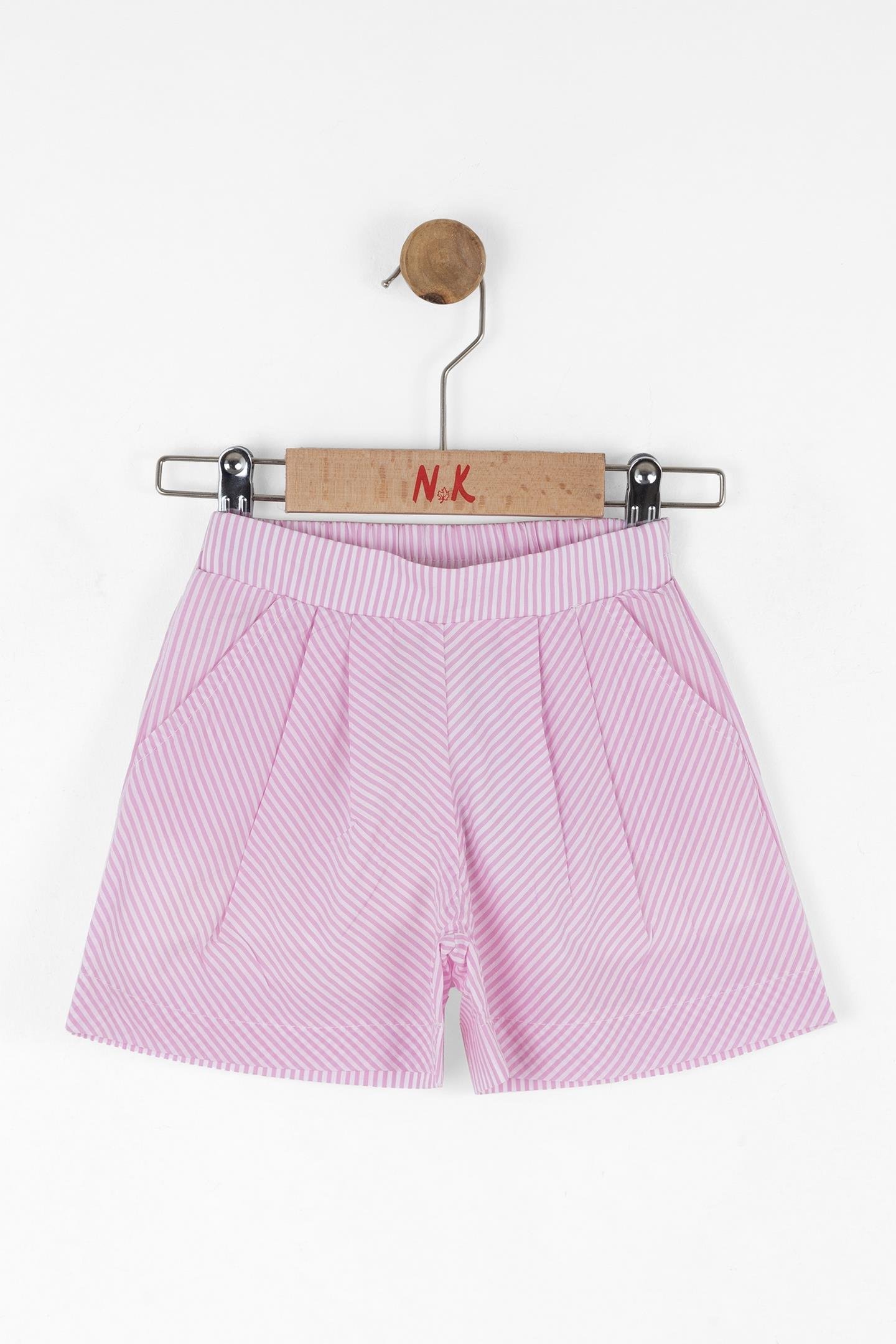 Nk Kız Bebek Sweet Şort 1-4 Yaş Pembe