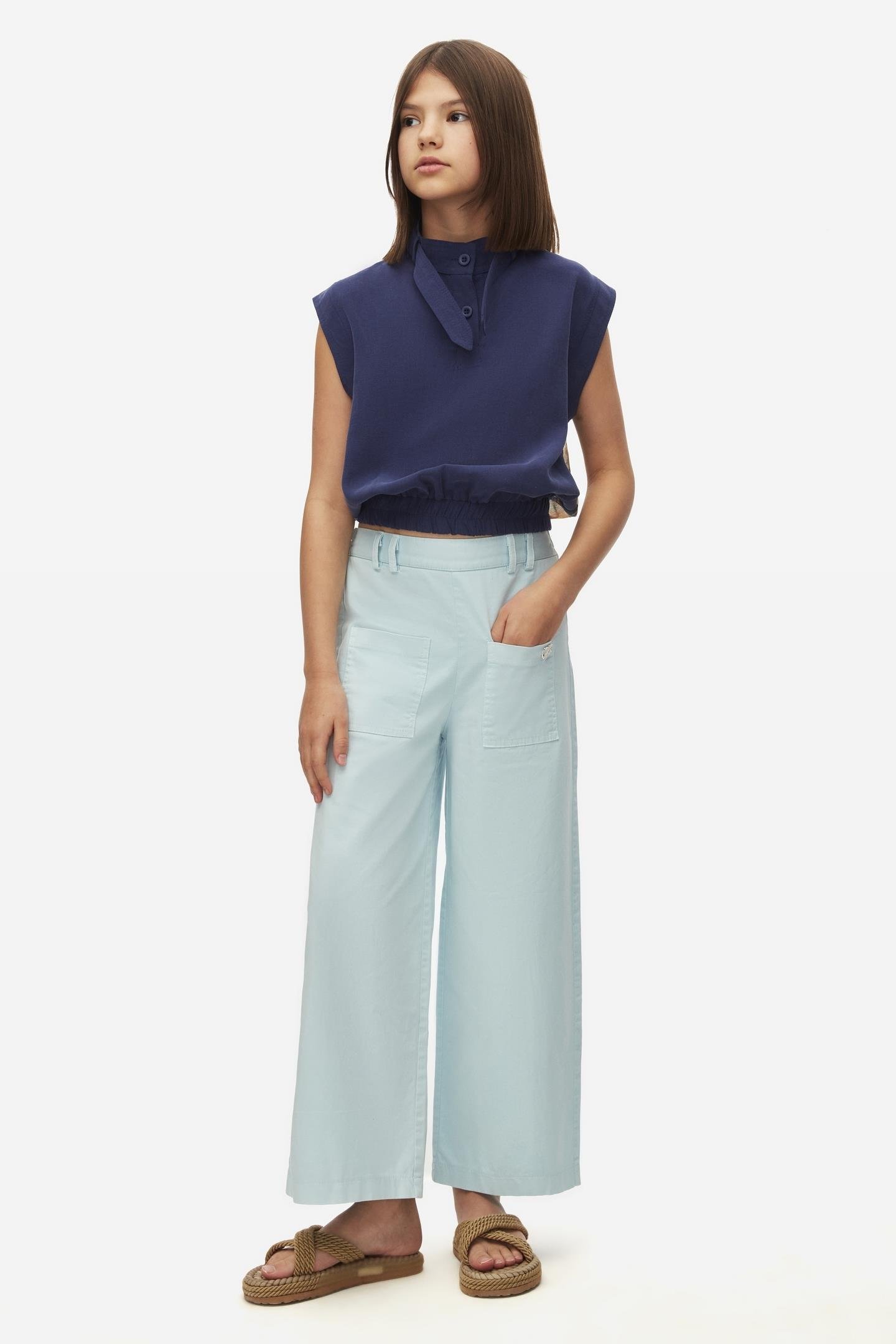 Nk Kız Çocuk Angel Pantolon 10-16Yaş Mavi