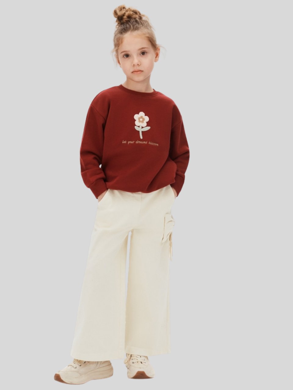 Nk Kız Çocuk Dream Sweatshirt 4-8 Yaş Bordo