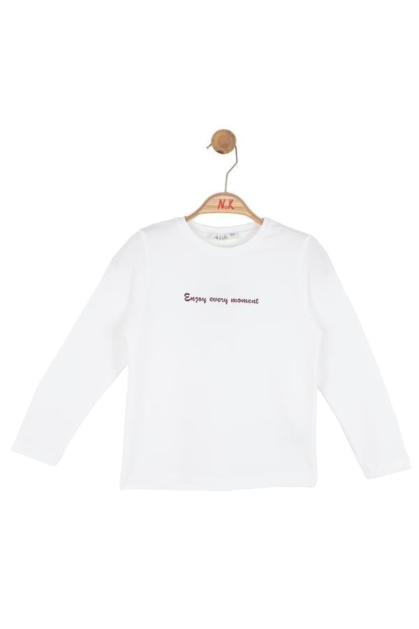 Nk Kız Çocuk Enjoy Badi 4-8 Yaş Krem