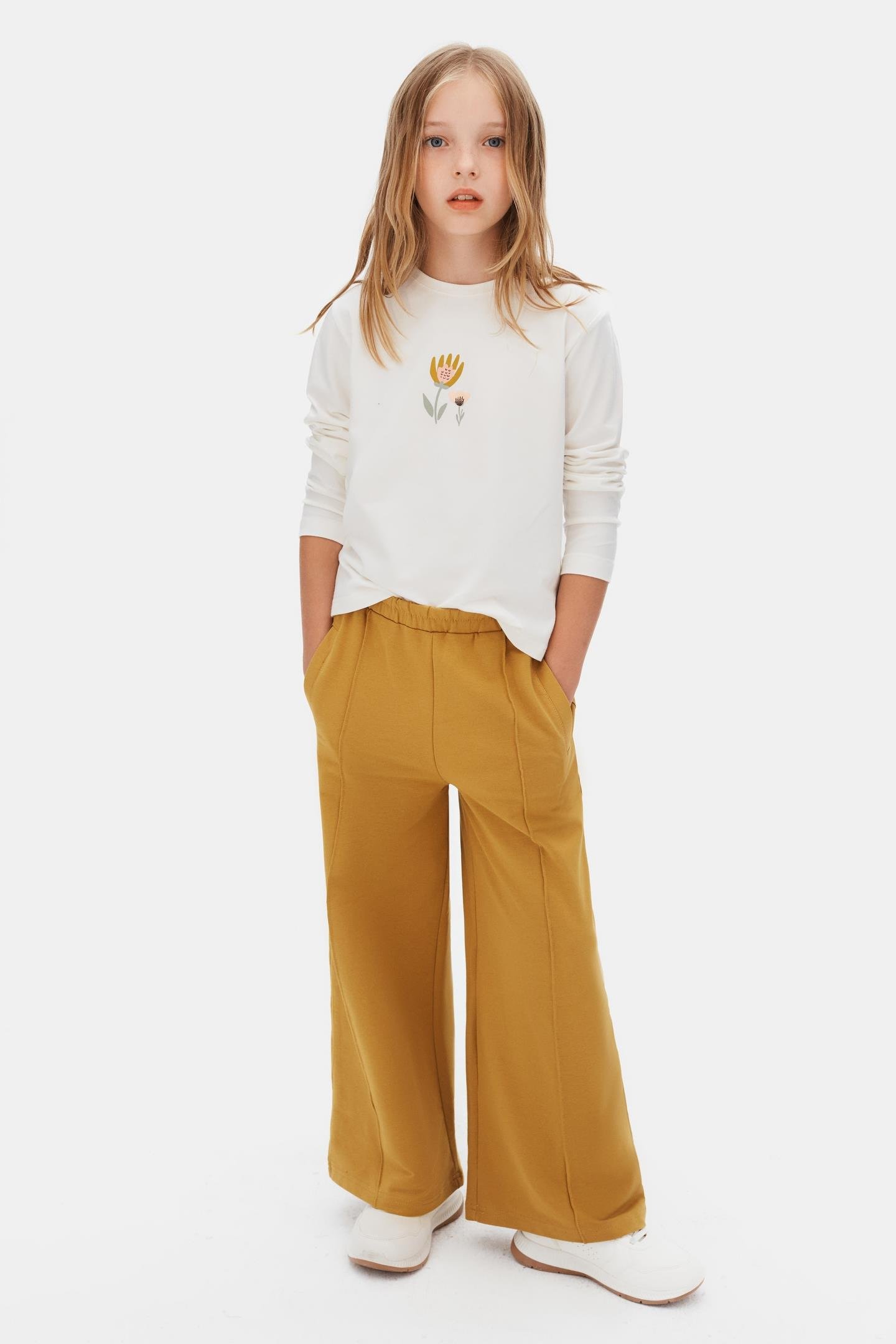 Nk Kız Çocuk Lale Badi 8-14 Yaş Ekru