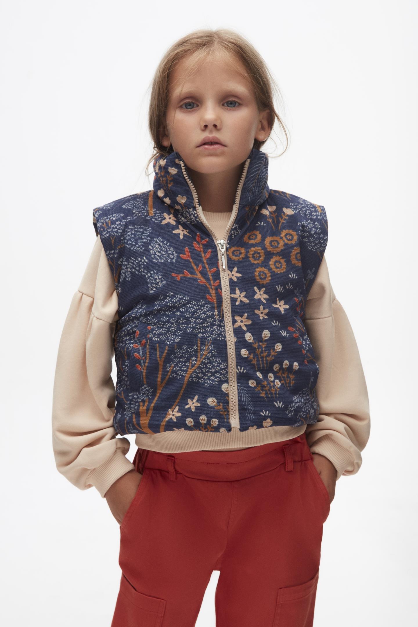 Nk Kız Çocuk Majolica Yelek 4-8 Yaş indigo