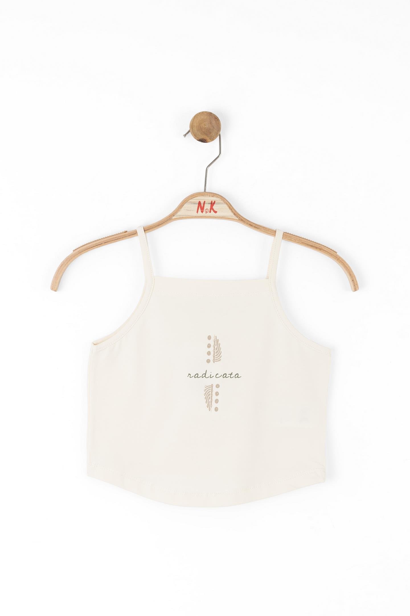 Nk Kız Çocuk Malta Crop  8-14 Krem