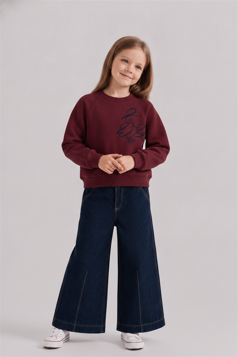 Nk Kız Çocuk Perla Pantolon 4-8 Yaş Lacivert