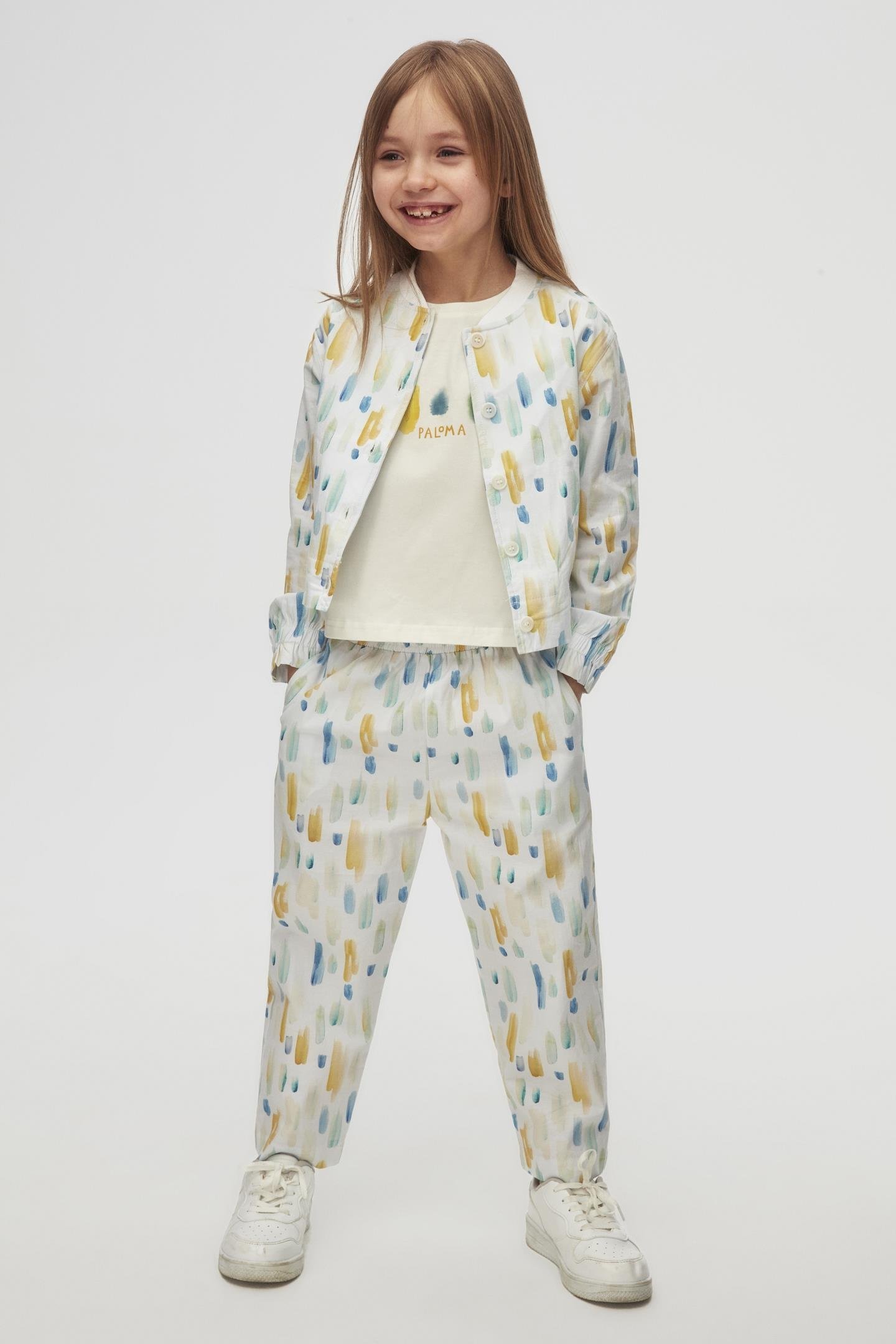 Nk Kız Çocuk Sharp Ceket 4-8 Yaş Ekru