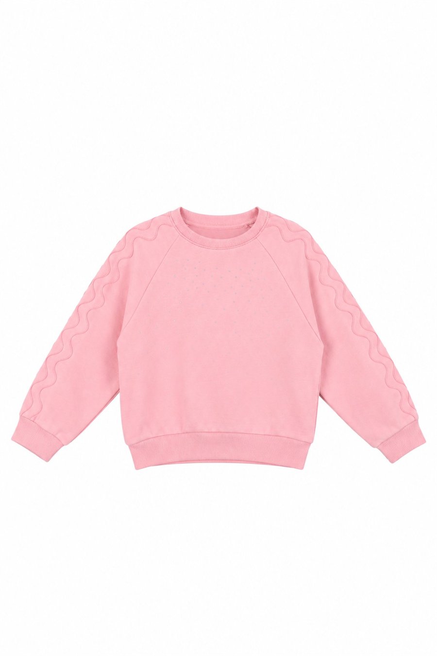 Nk Kız Çocuk Taşlı Sweat 4-8 Yaş Pudra