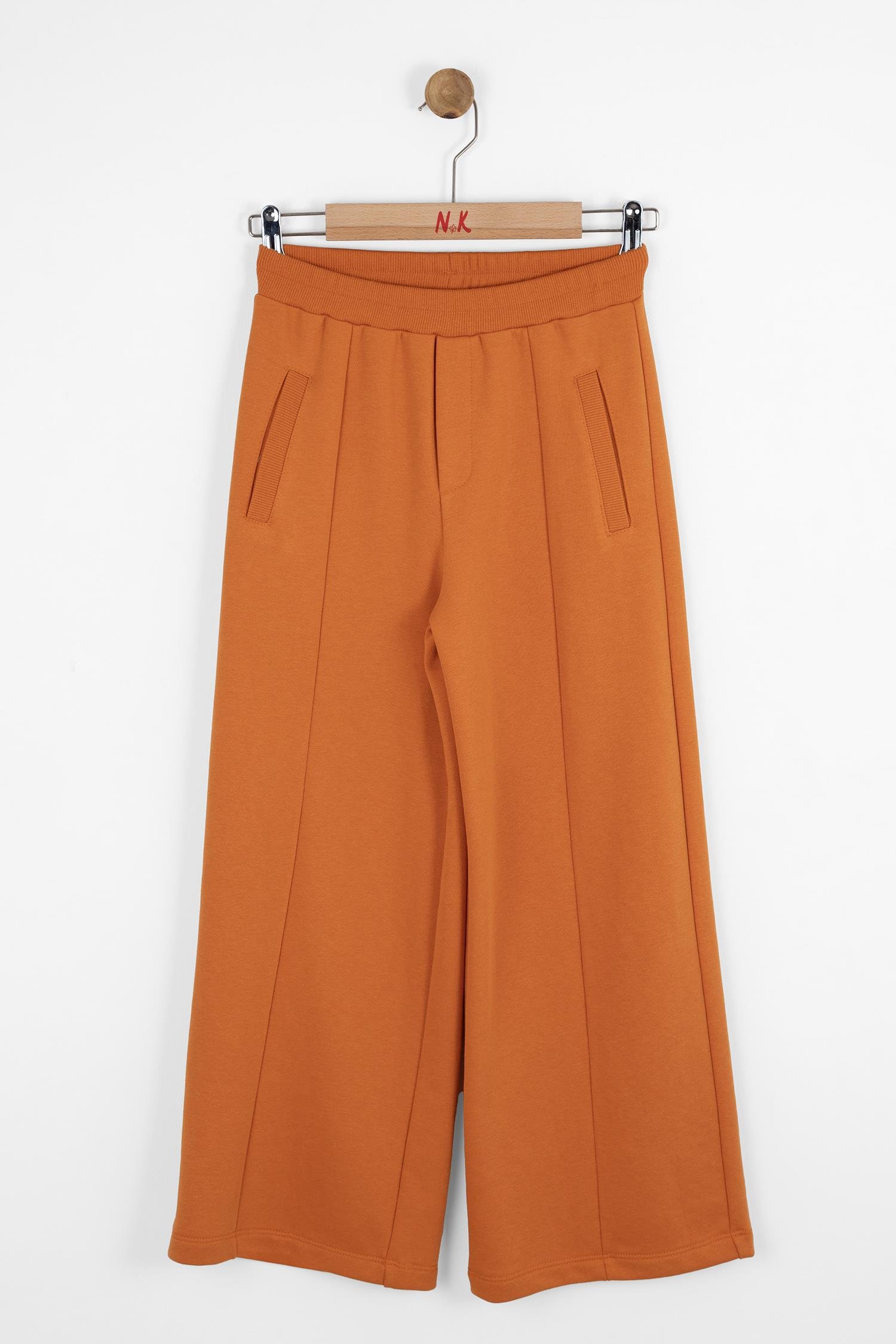 Nk KızÇocuk Bol Paça Pantolon 8-14 Yaş ORANJ