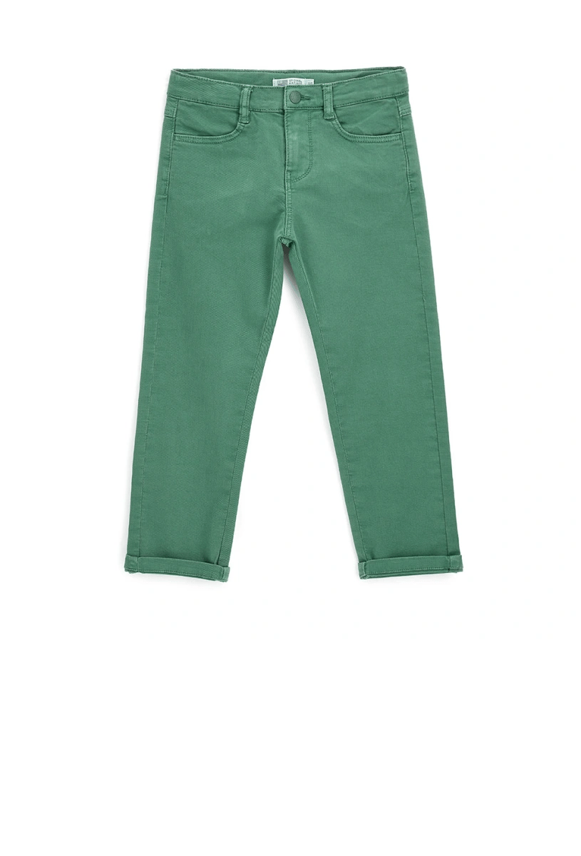 Original Marines Erkek Çocuk Dokuma Pantolon 3-8 Yaş Yeşil