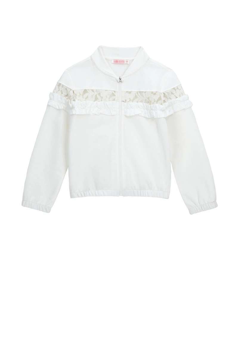 Original Marines Kız Çocuk Ceket 3-8 Yaş Beyaz