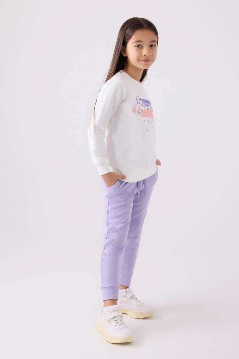 RP3478-2 EŞOFMAN 2/8 KIZ ROLY KREM