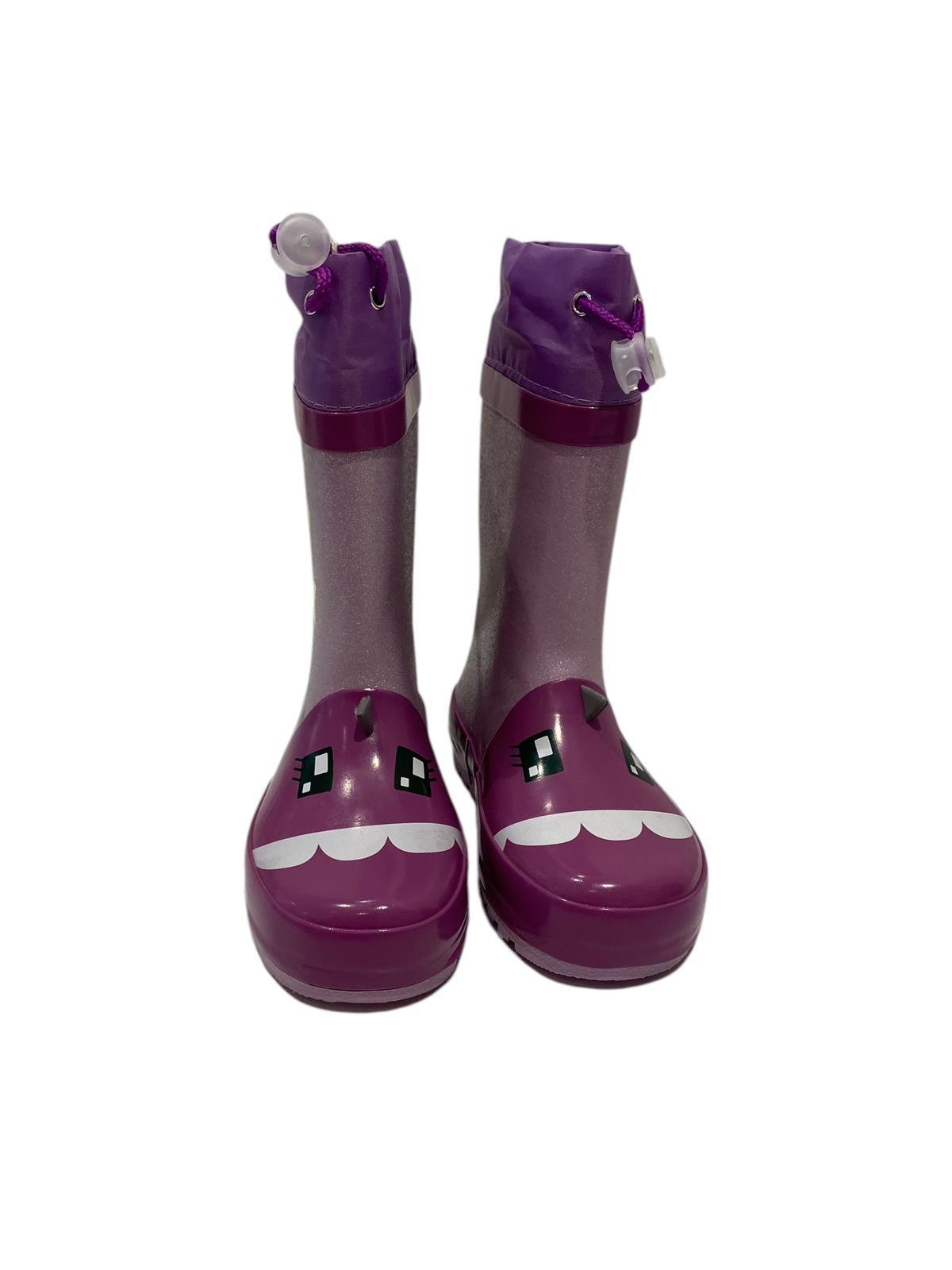 Tuc Tuc Kız Çocuk Yağmur Çizmesi 25-30 Numara LİLA