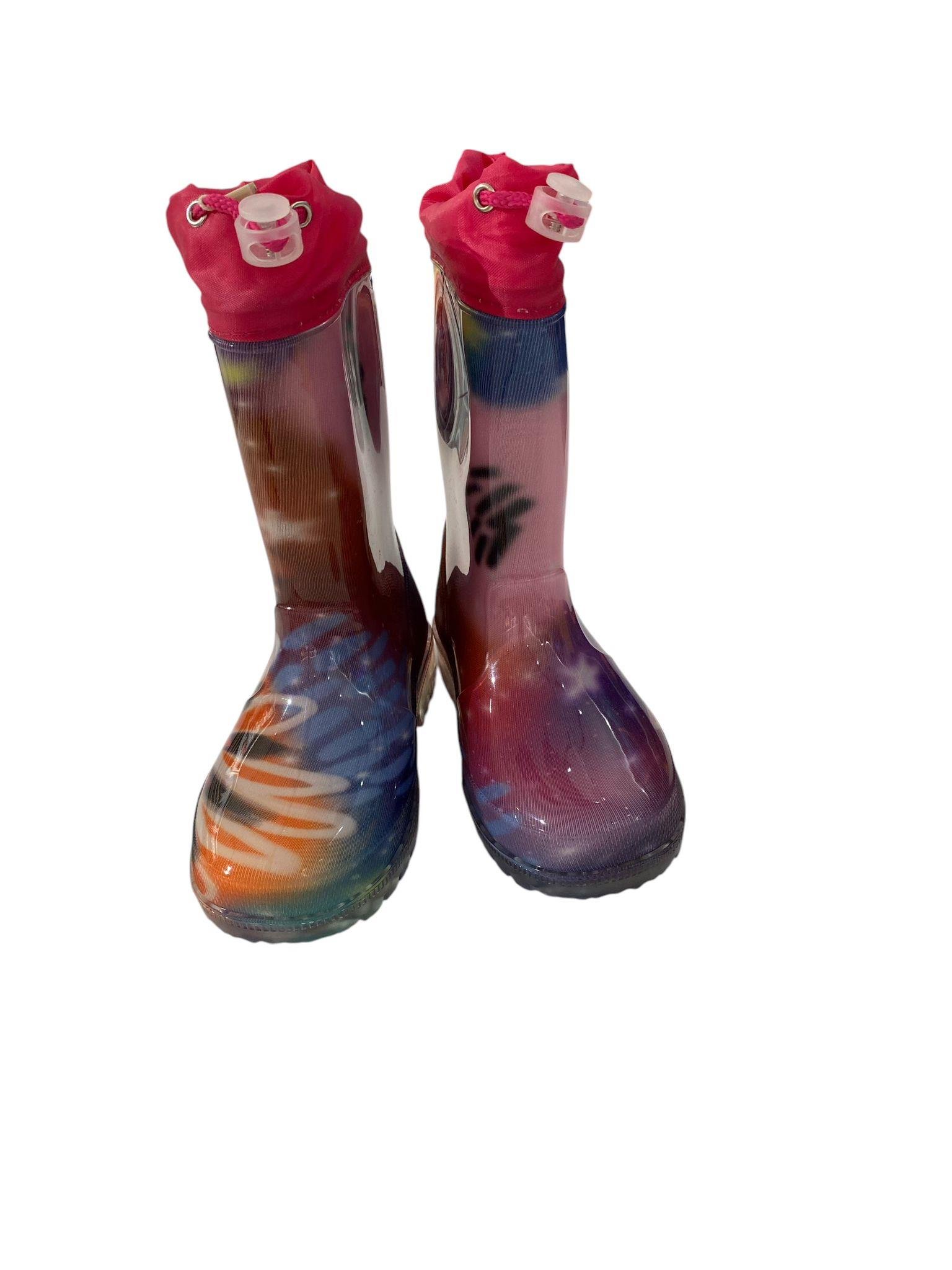 Tuc Tuc Kız Çocuk Yağmur Çizmesi 25-30 Numara FUŞYA