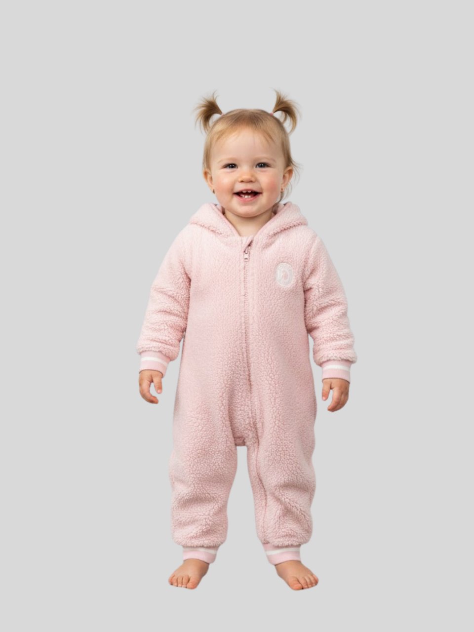 U.S Polo Kız Bebek Tulum 3-18 Ay Pembe