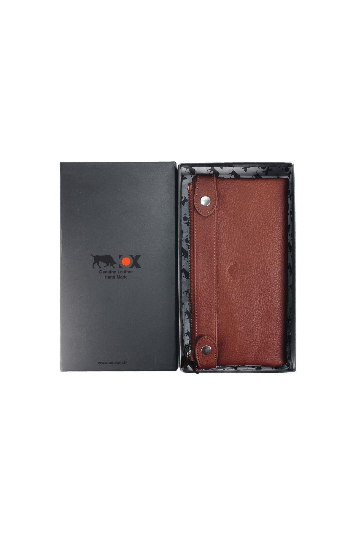 Armani Deri Cüzdan Taba