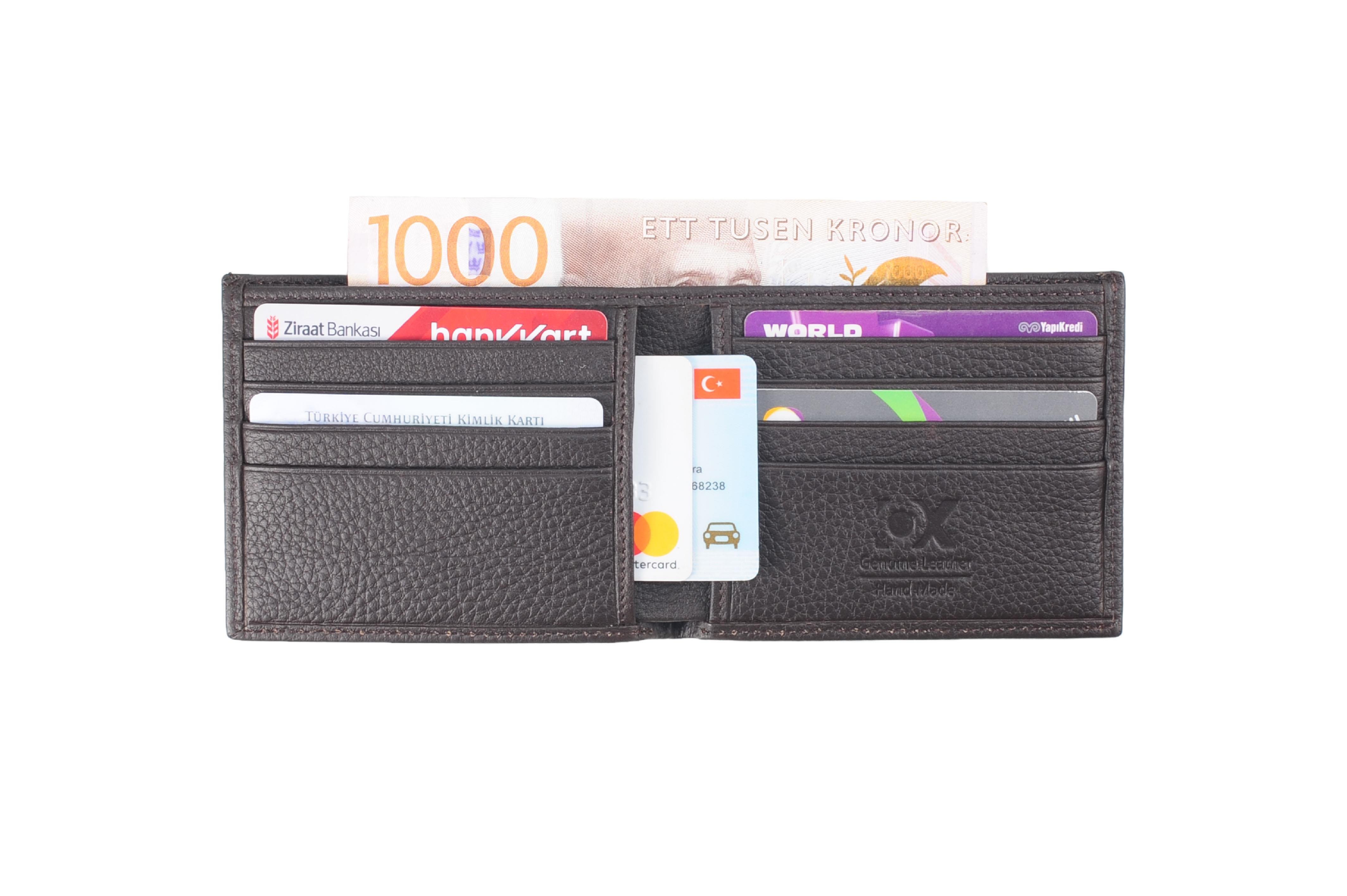 WALLETOX Classico Deri Cüzdan Kahverengi T671