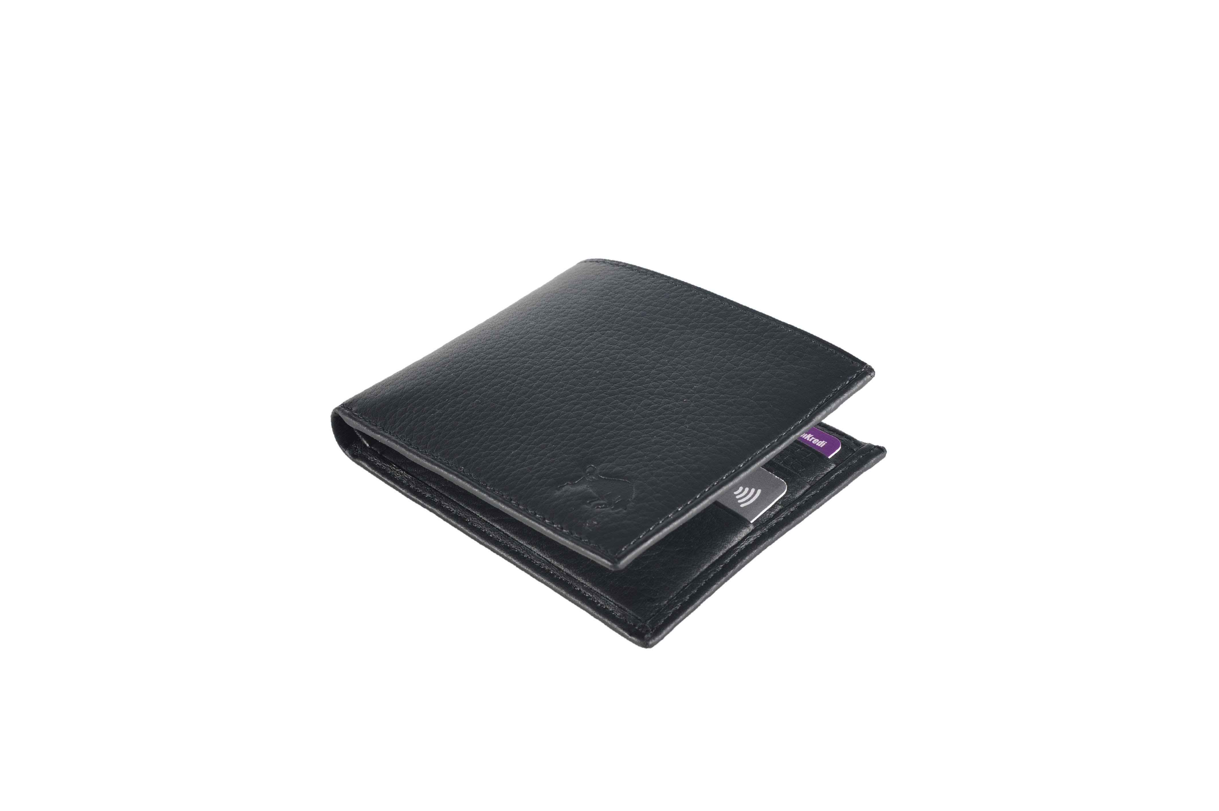 WALLETOX Classico Deri Cüzdan Siyah T671