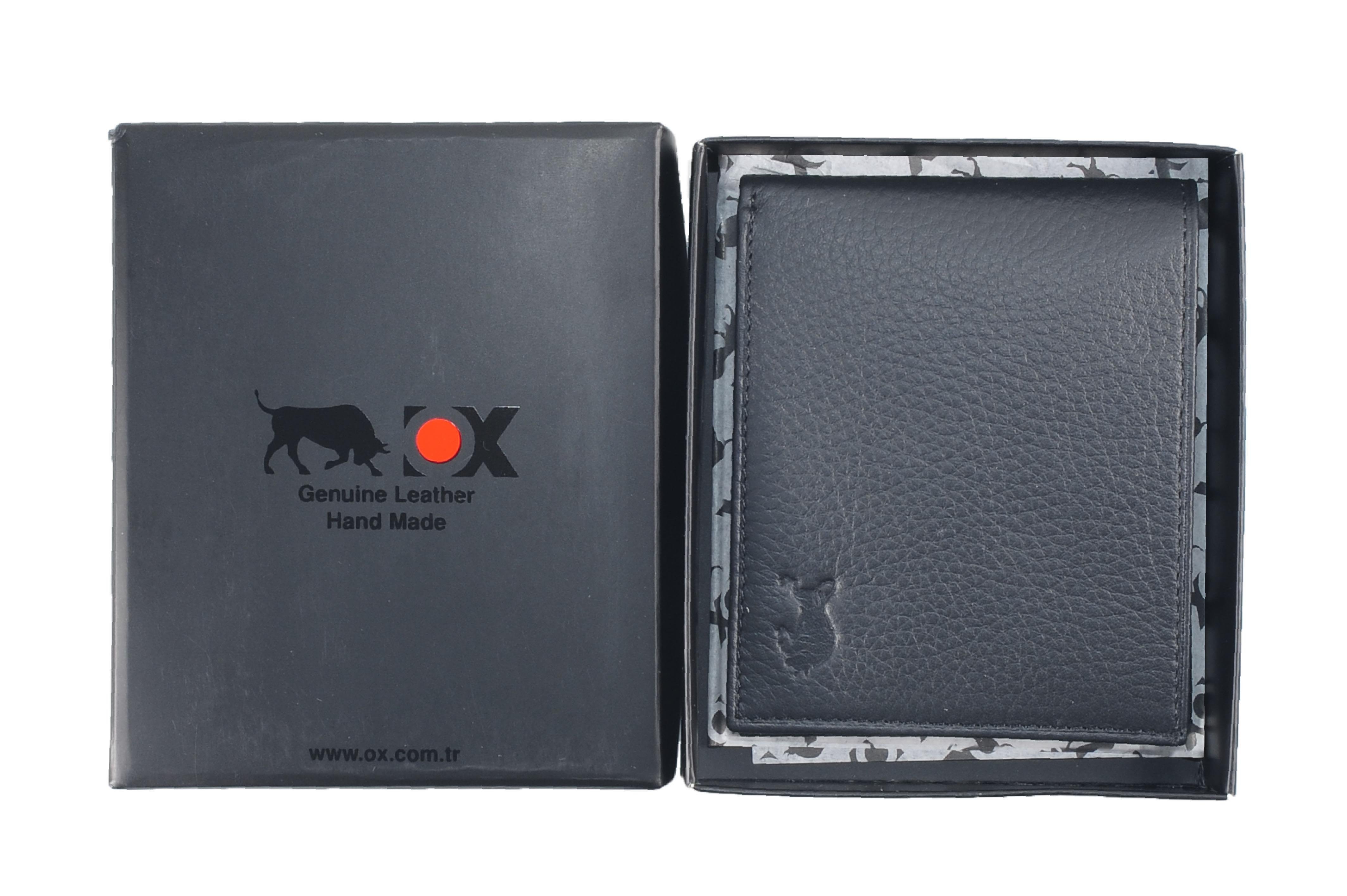 WALLETOX Classico Deri Cüzdan Siyah T671