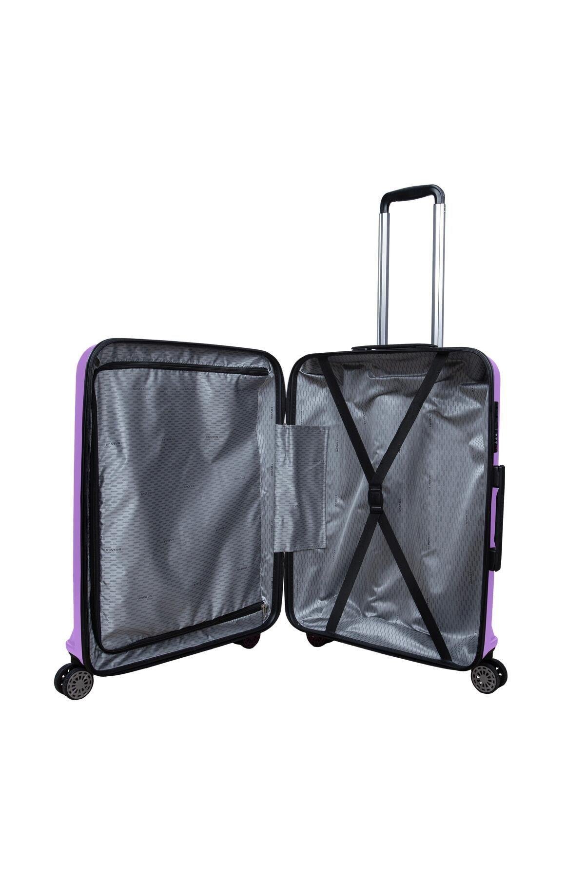 Nasa U.s Gen-z 3 Lü Lıla Valiz Seti (büyük Orta Kabin )