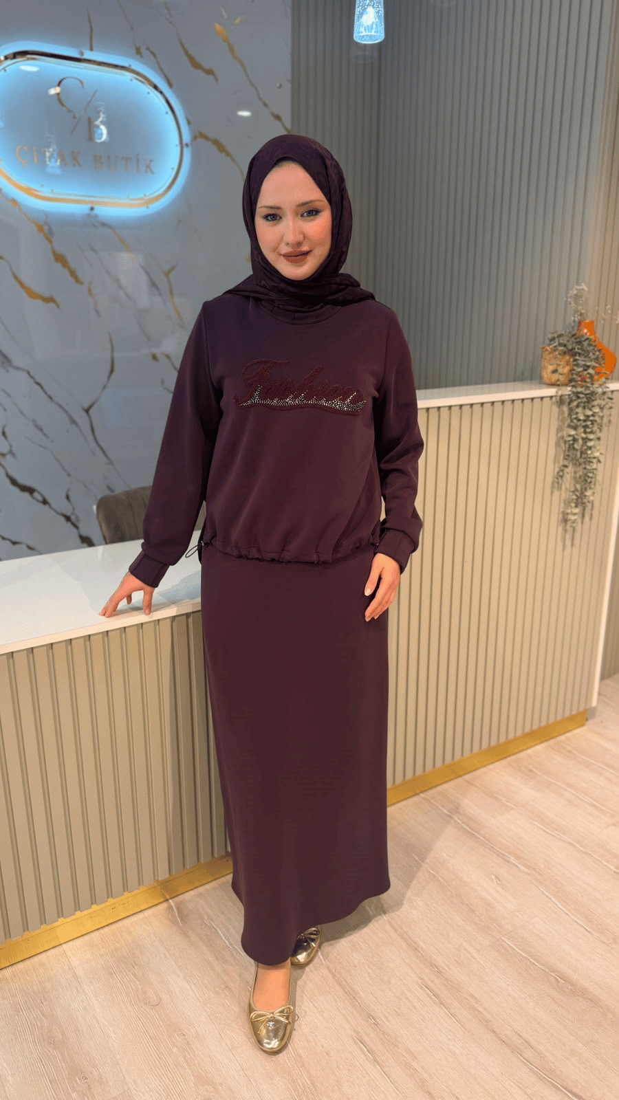 FUAT GÜRŞEN 6215 ETEKLİ TAKIM -  MÜRDÜM