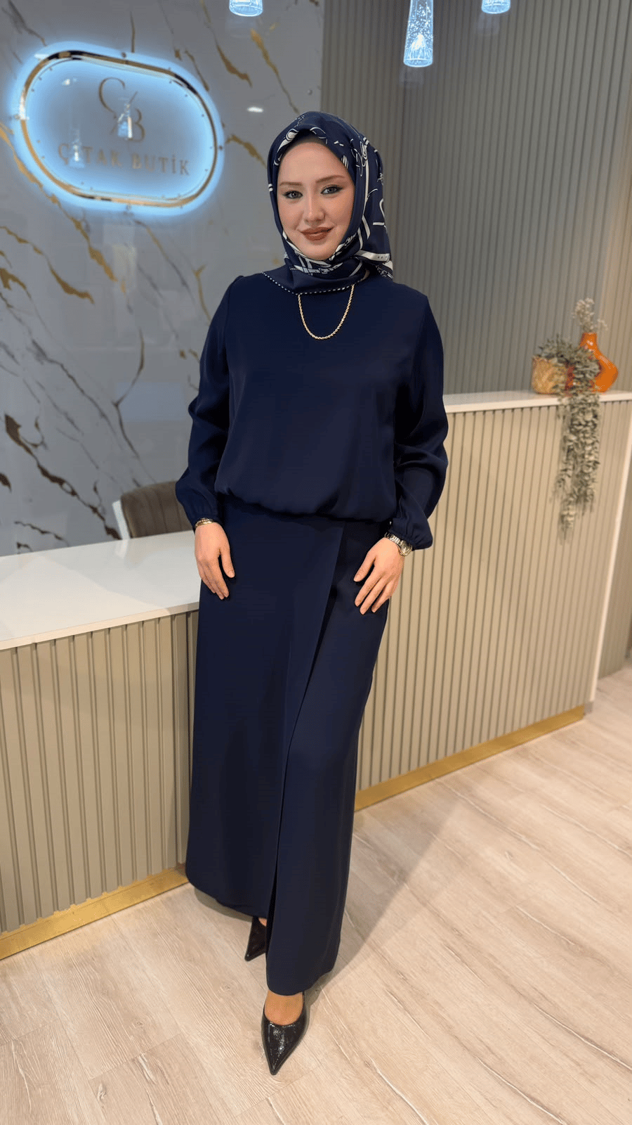 FUAT GÜRŞEN 6221 PANTOLONLU TAKIM - LACİVERT