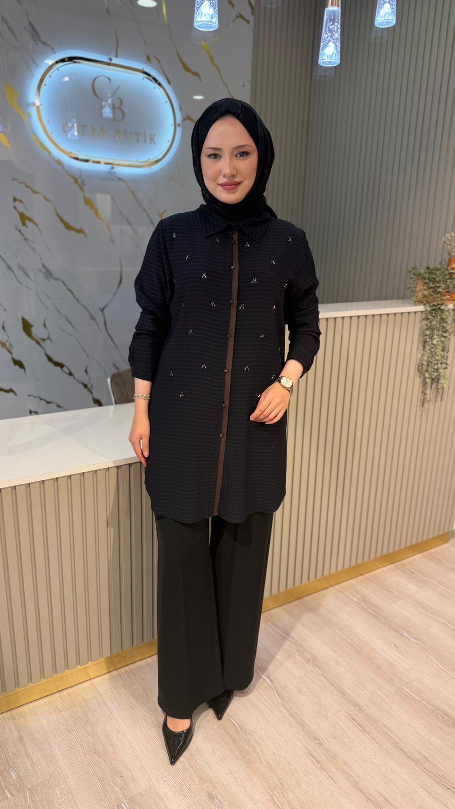 FUAT GÜRŞEN 6304 TUNİK-LACİVERT