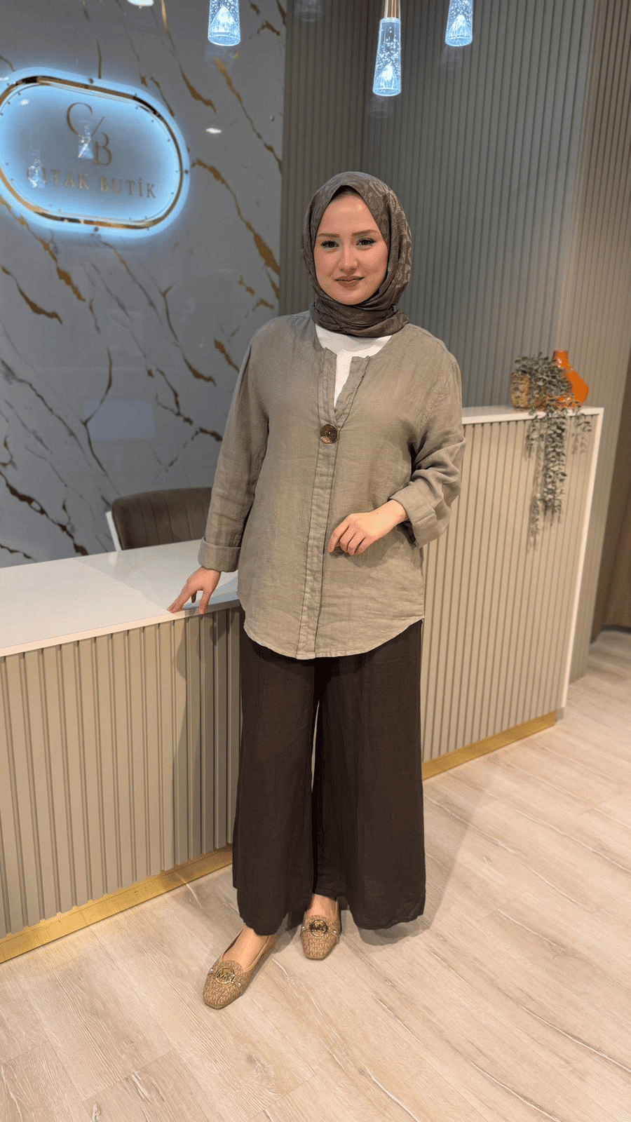 İTHAL 812 PANTOLON-  KAHVE