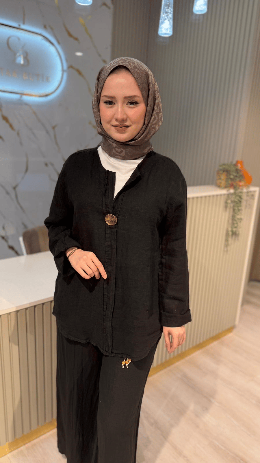 İTHAL 812 PANTOLON-  SİYAH