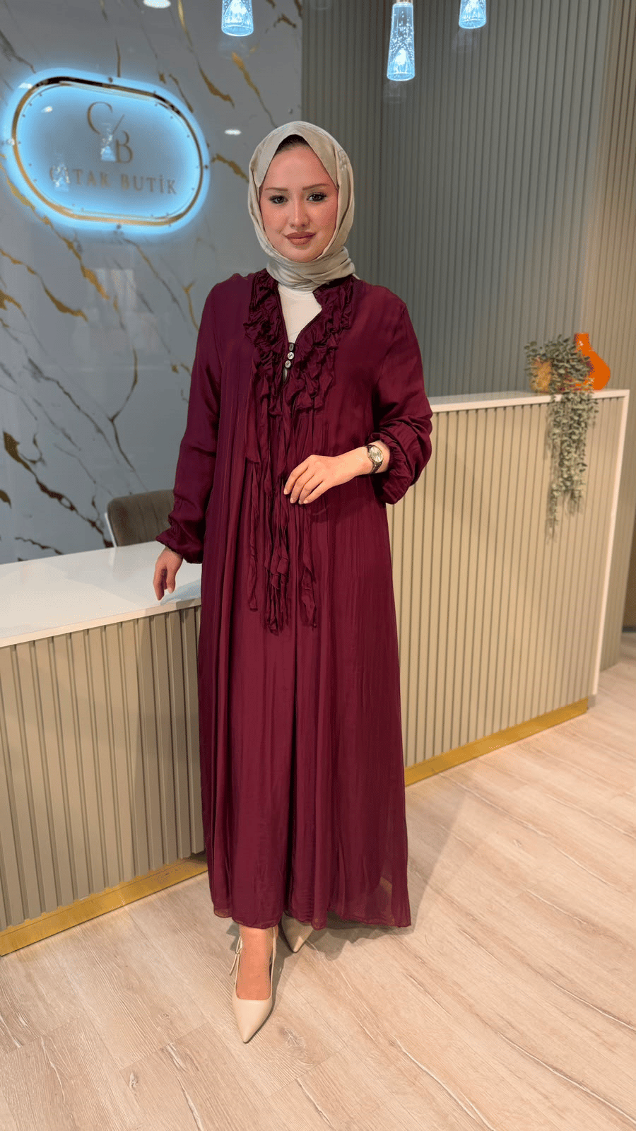 İTHAL 817 ELBİSE - MÜRDÜM