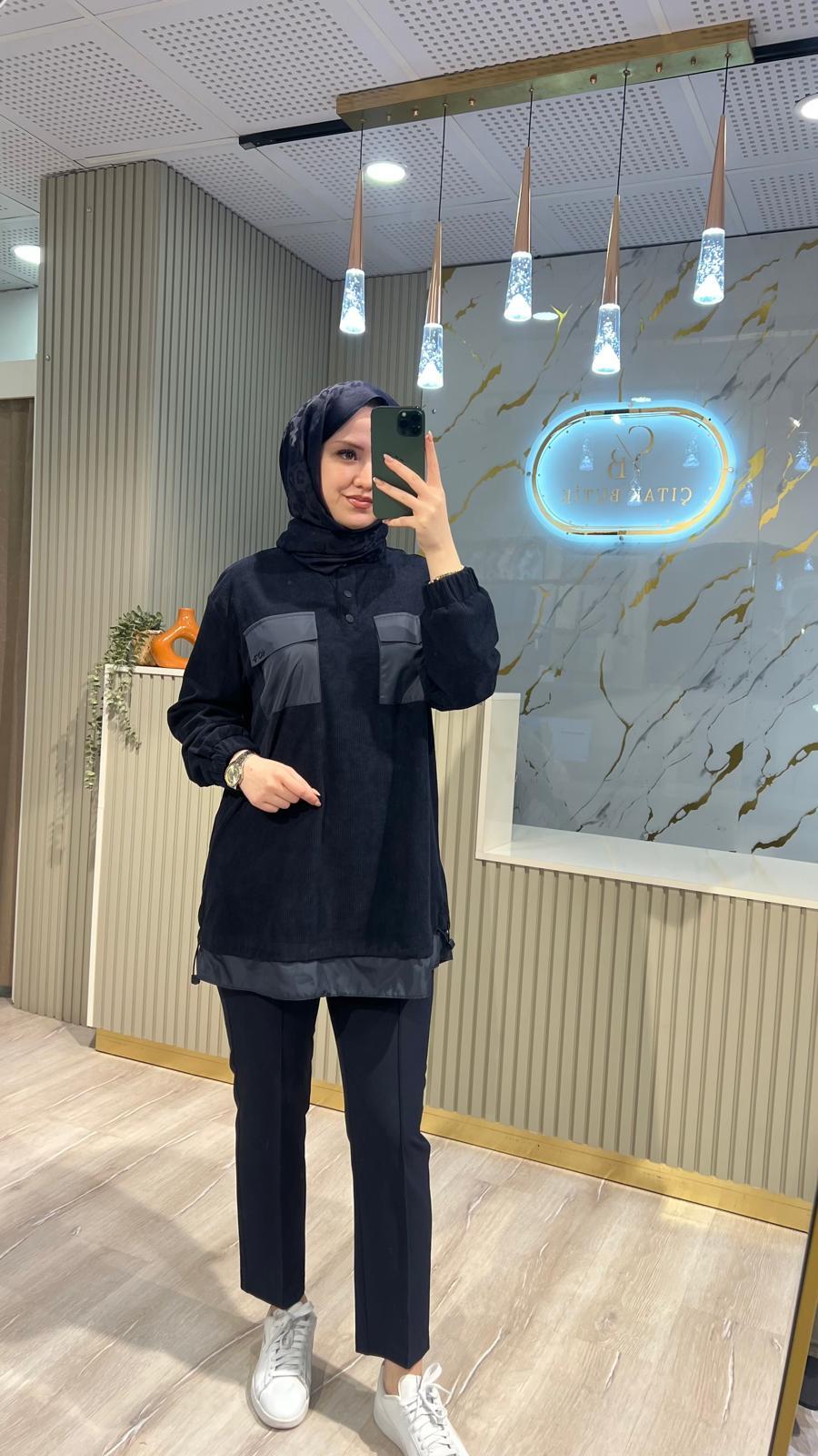 KAYRA 70004 ELEPHANT SWEATSHIRT-LACİVERT