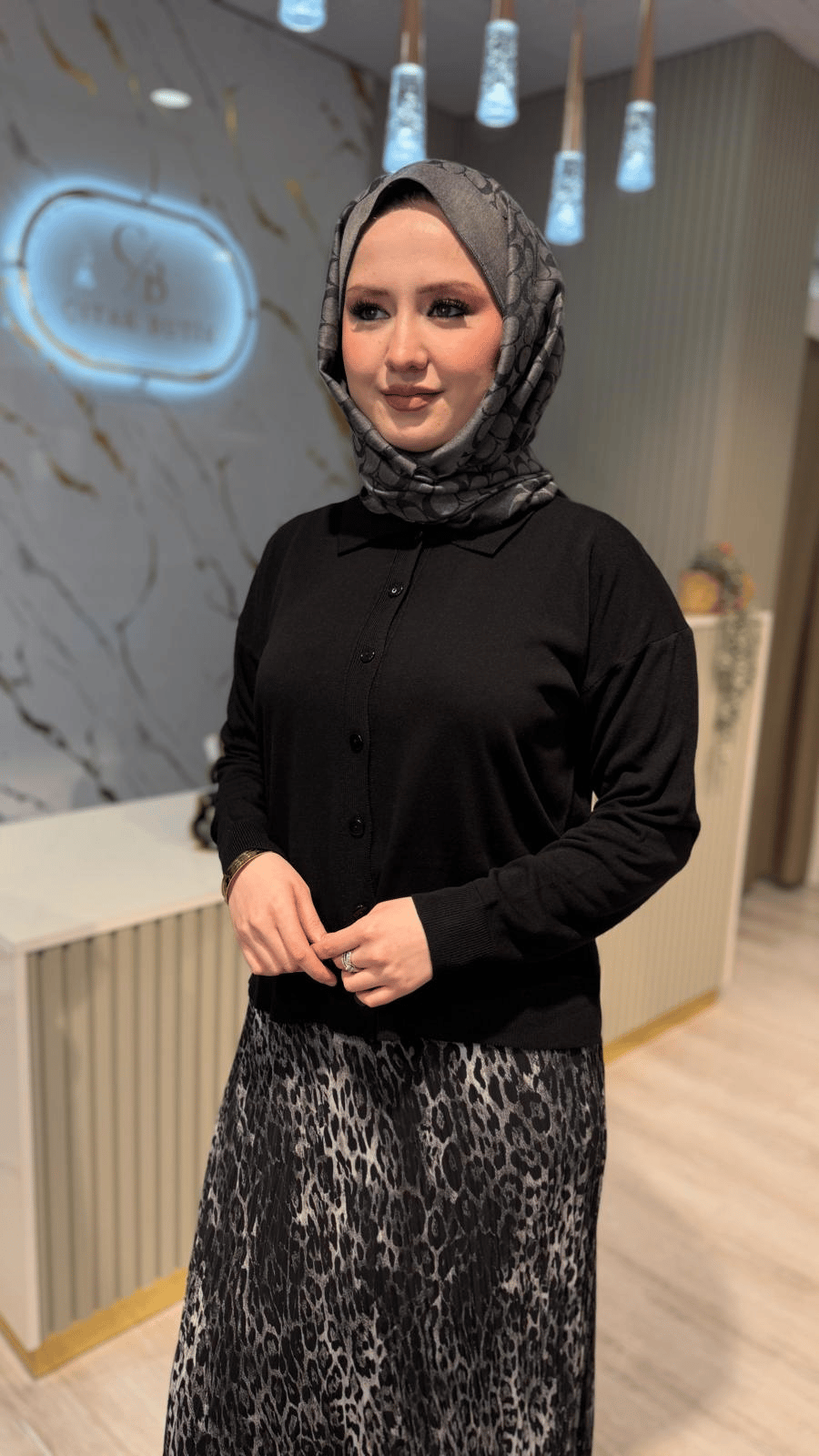 MRW 1790 BASİC TRİKO HIRKA-SİYAH