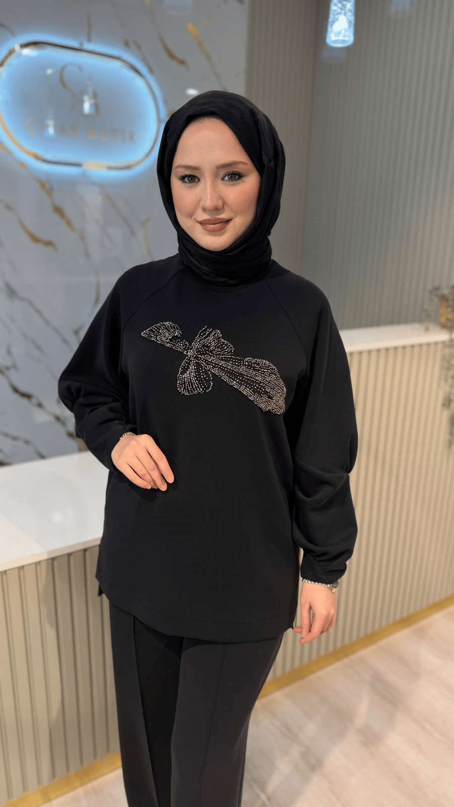 NUSS 01077 TAKIM - SİYAH